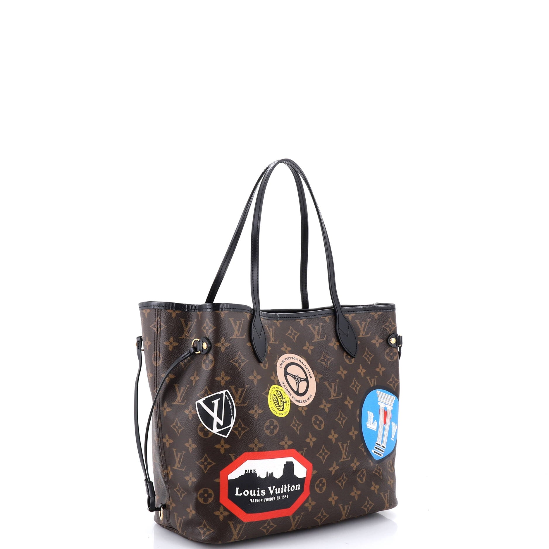 Neverfull NM Tote Limited Edition World Tour Monogram Canvas MM