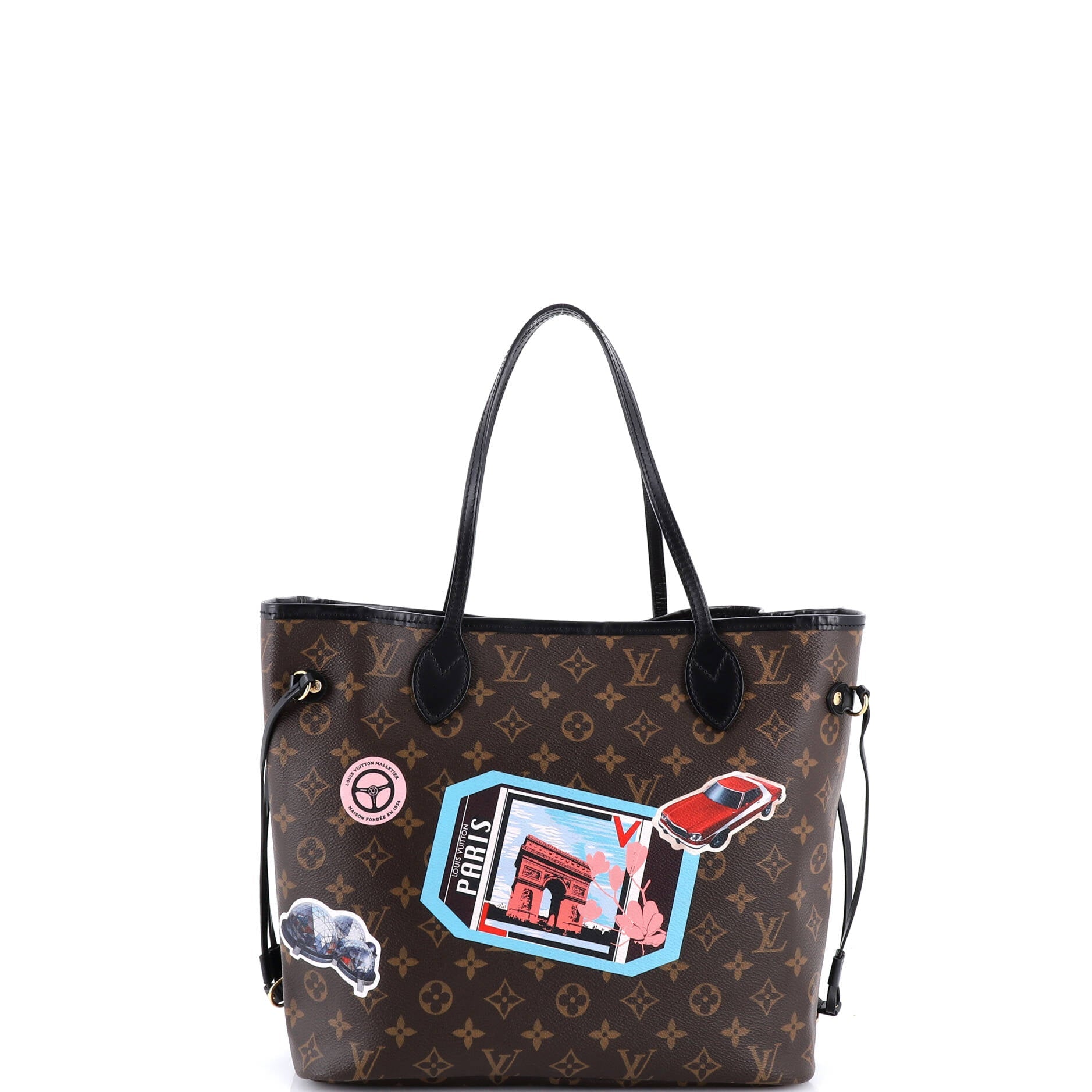 Neverfull NM Tote Limited Edition World Tour Monogram Canvas MM