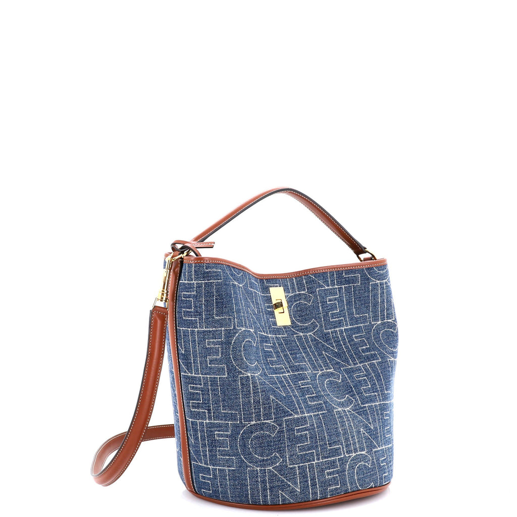Bucket 16 Bag Denim