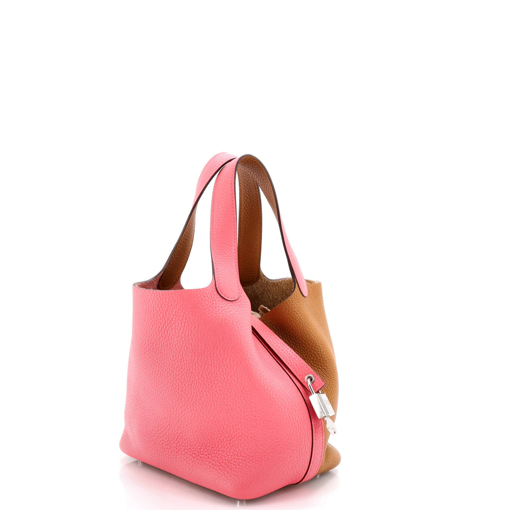 Picotin Lock Bag Bicolor Clemence PM
