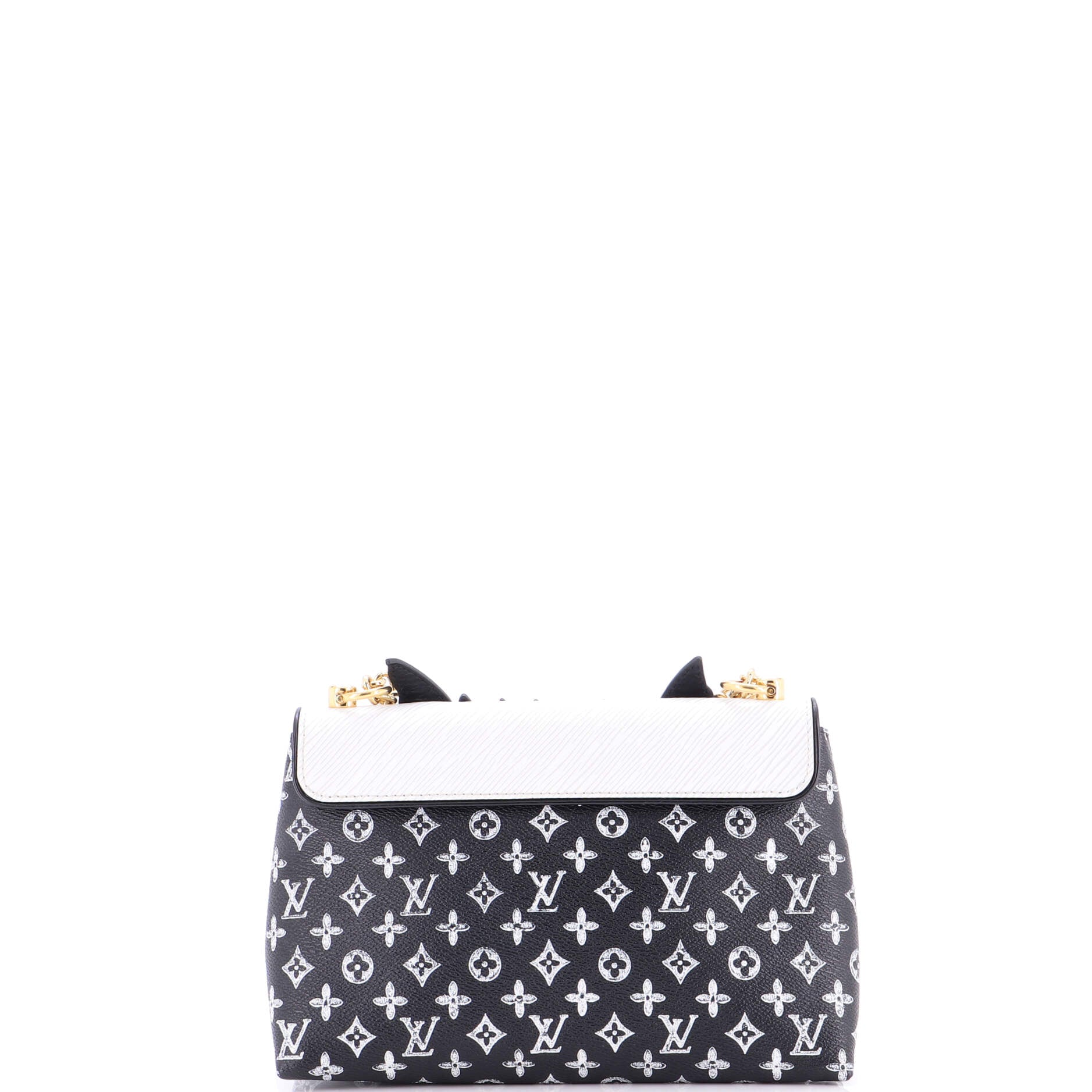 Orange Cat Shoulder Bag Limited Edition Grace Coddington Epi Leather and Catogram Canvas