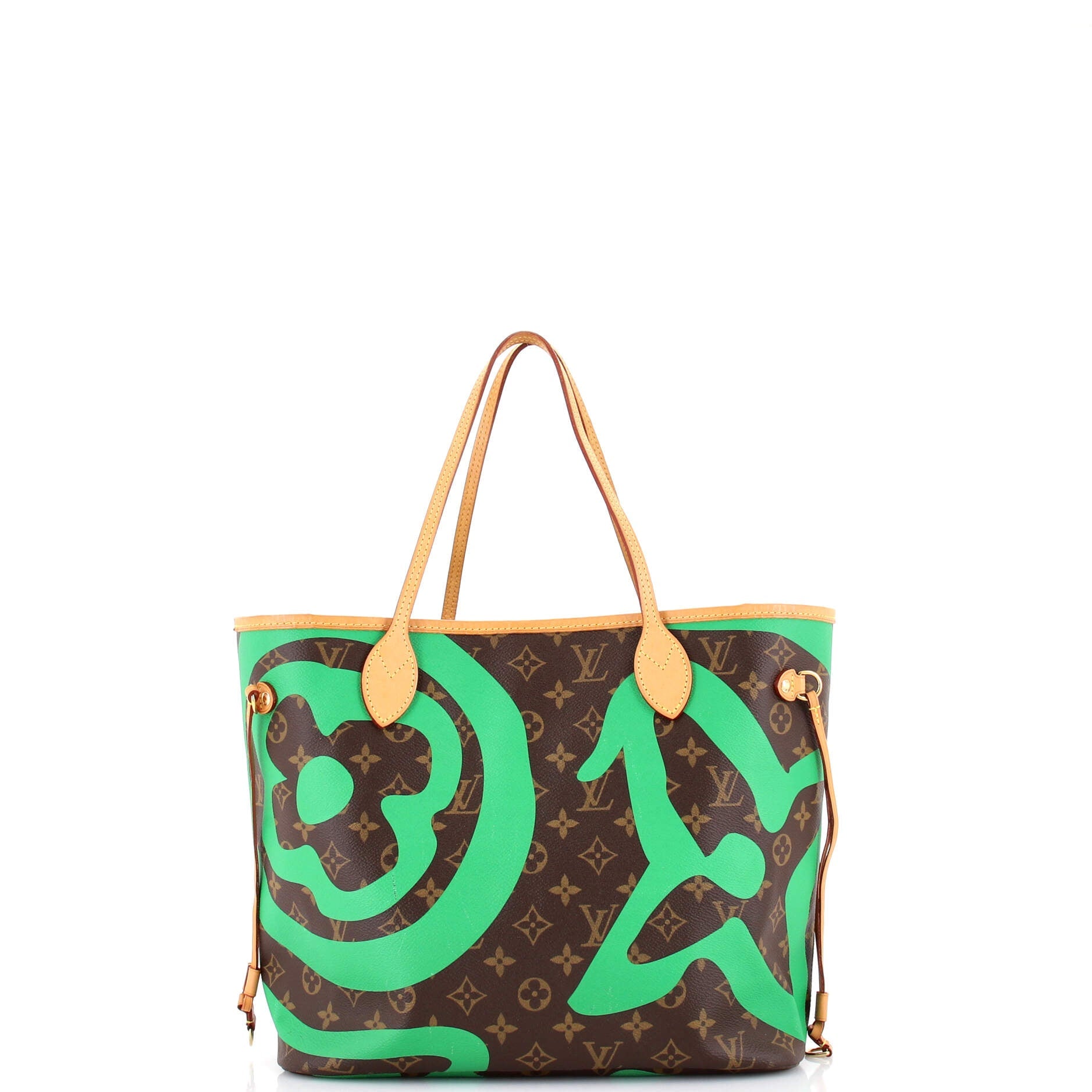 Neverfull NM Tote Limited Edition Tahitienne Cities Monogram Canvas MM