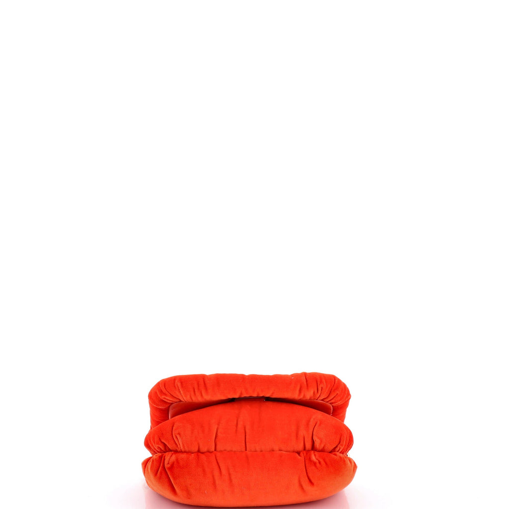 Goya Chain Puffer Bag Leather Mini