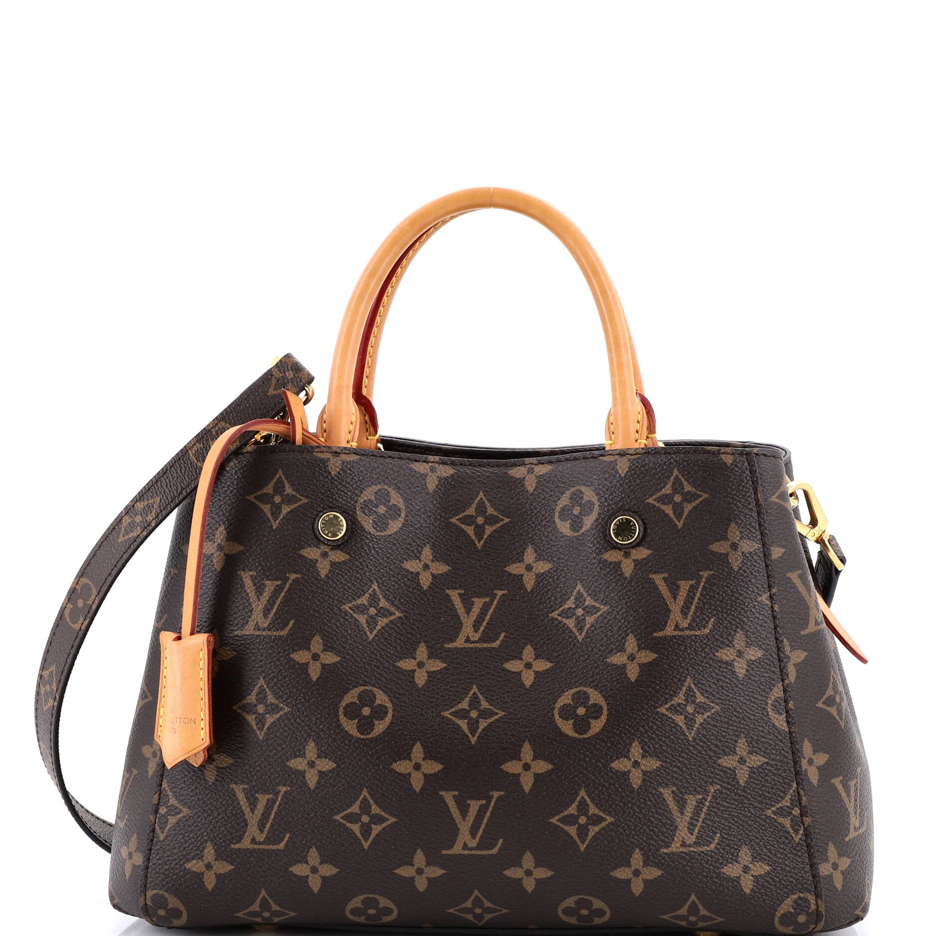 Montaigne Handbag Monogram Canvas BB