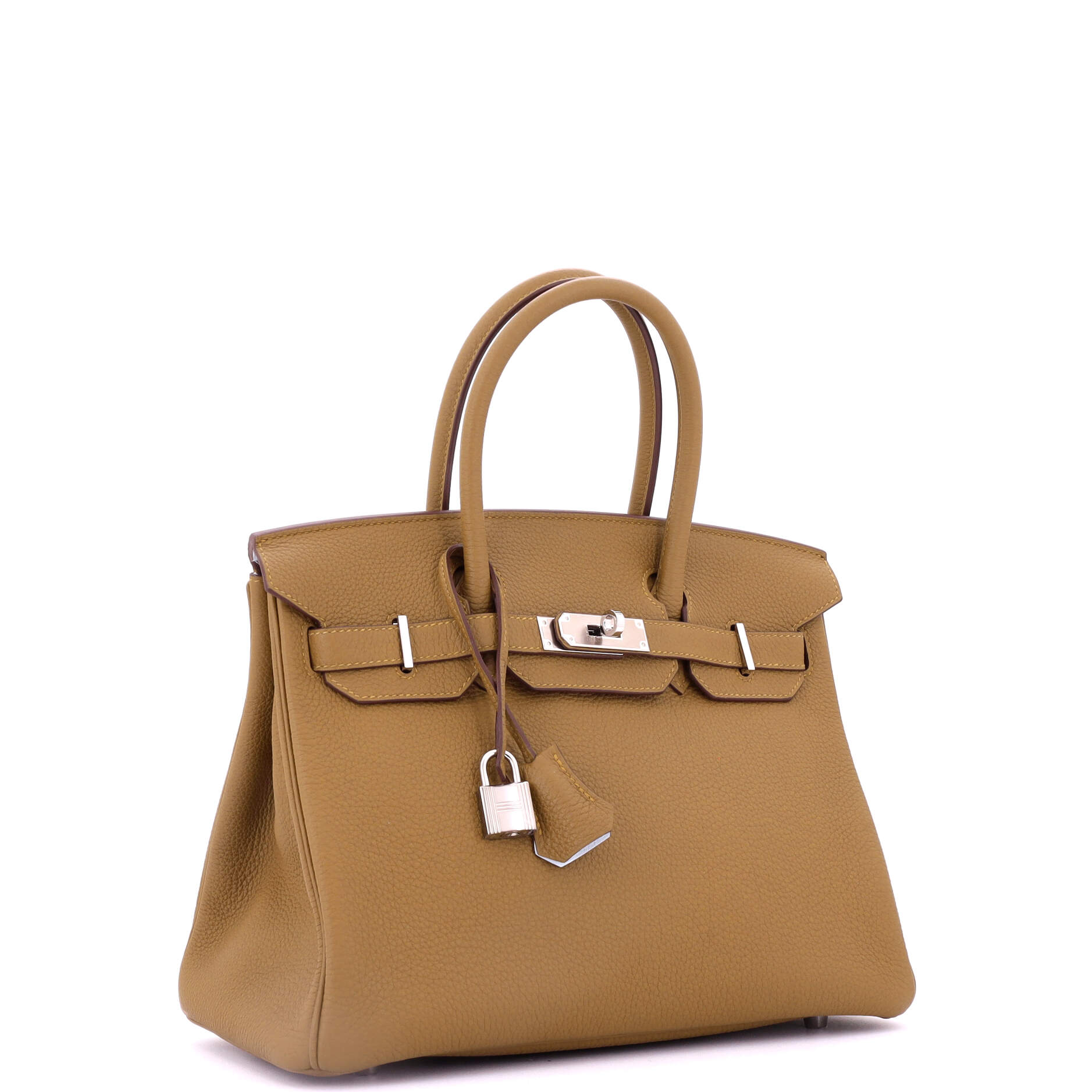 Birkin Handbag Verso Togo with Palladium Hardware 30