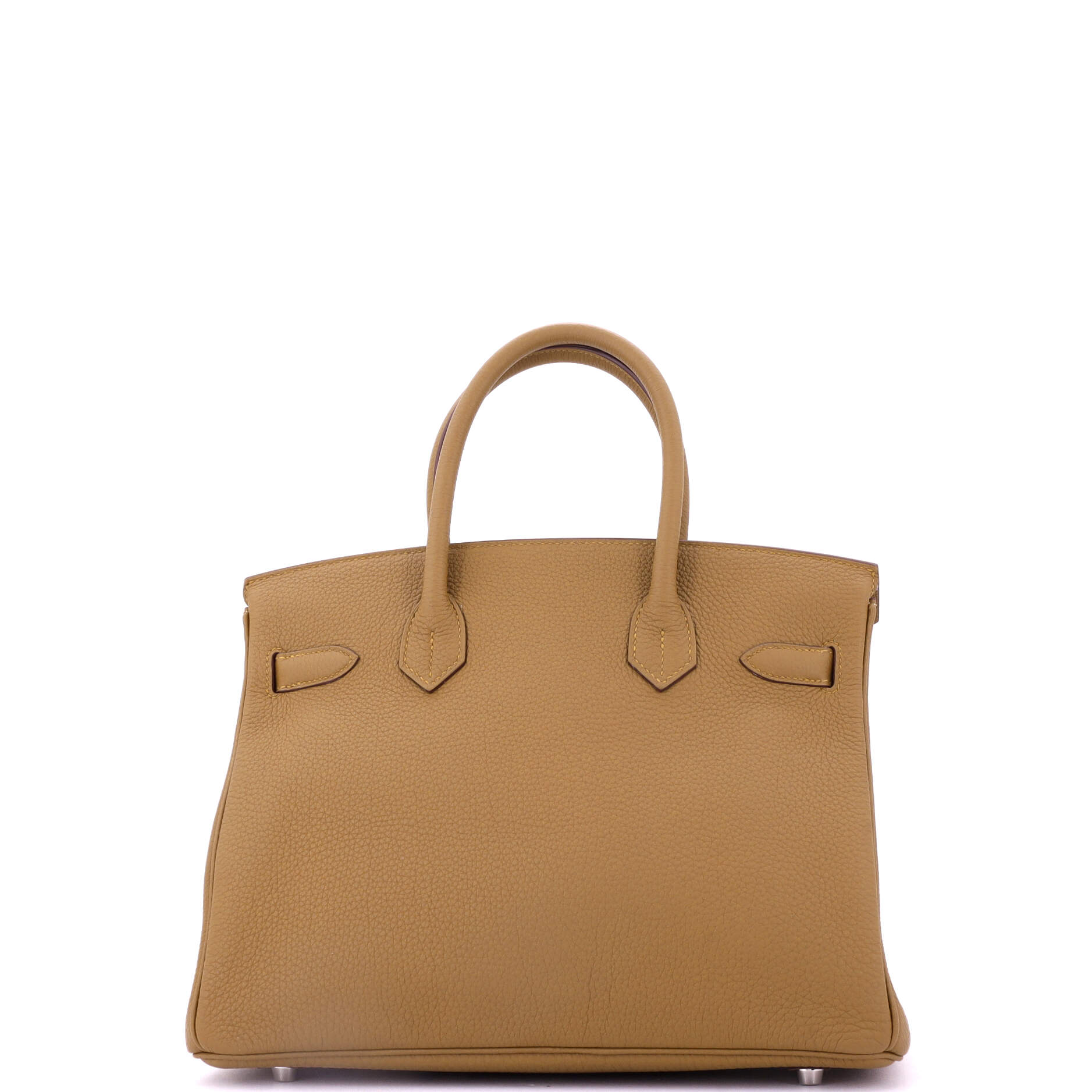 Birkin Handbag Verso Togo with Palladium Hardware 30