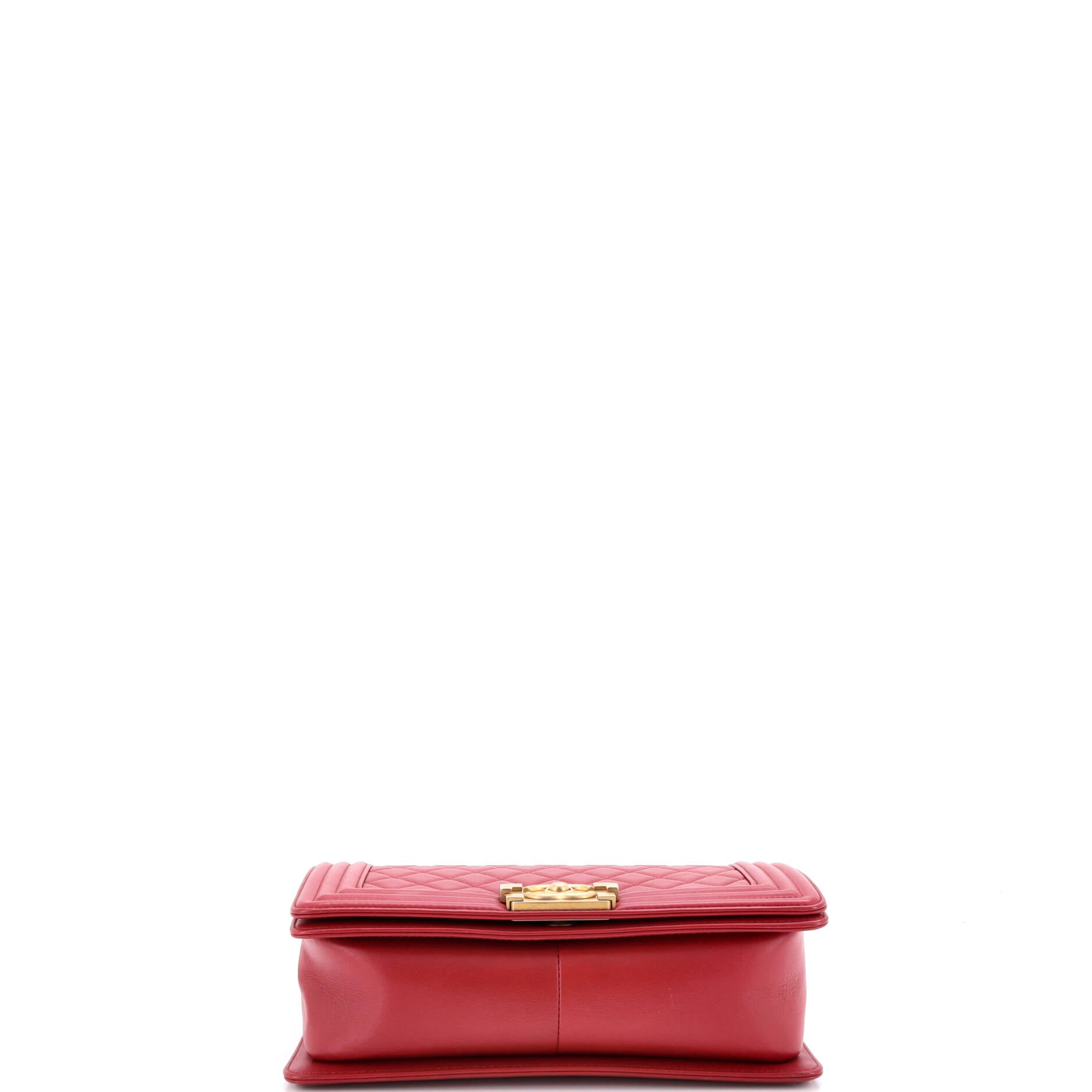 Boy Flap Bag Quilted Lambskin Old Medium
