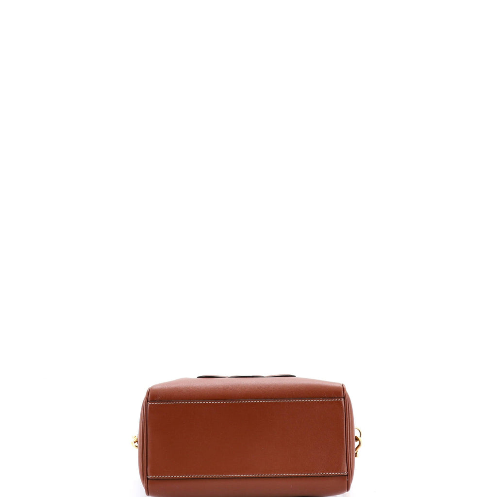 Cuir Triomphe Boston Bag Leather Small