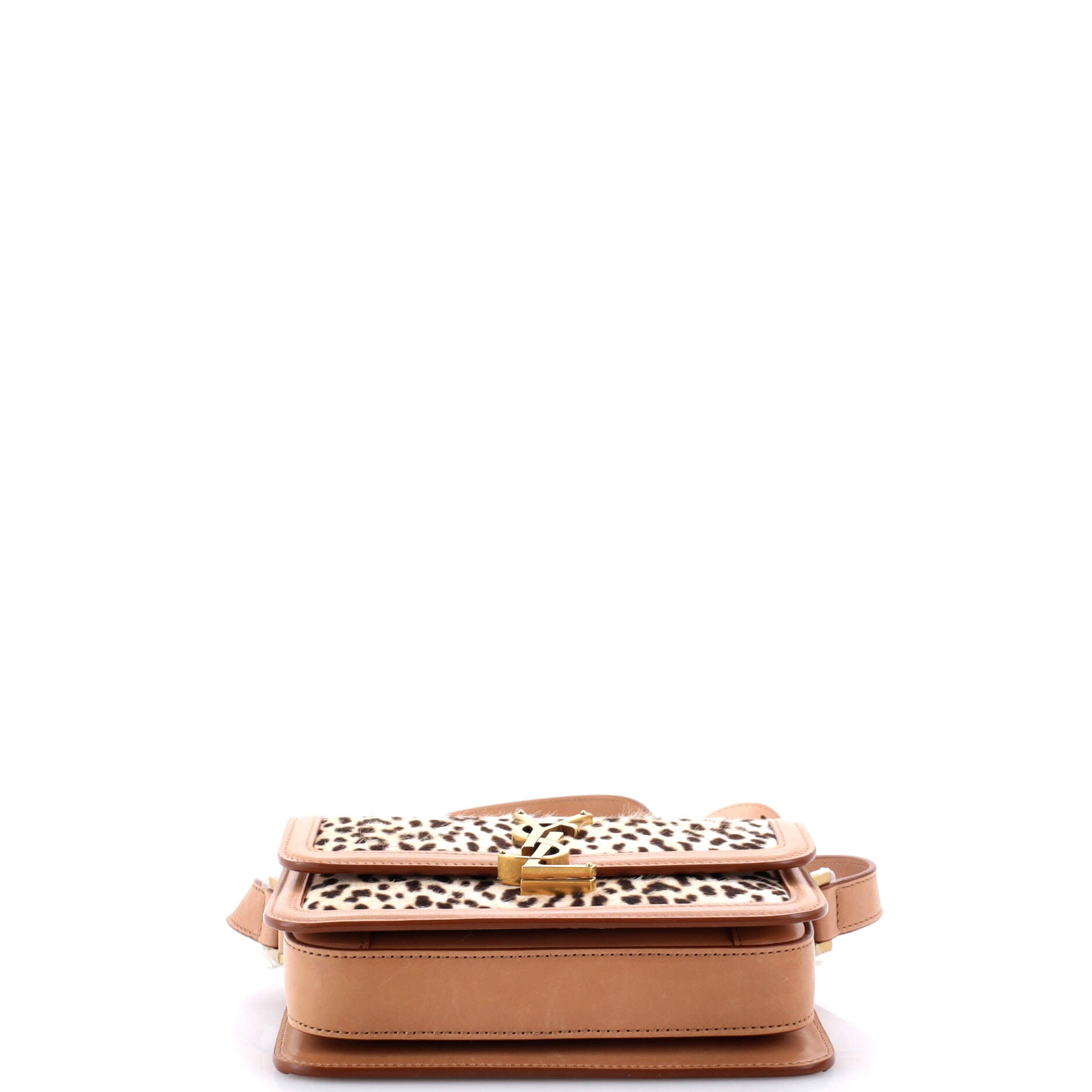Solferino Bag Printed Calf Hair and Leather Small