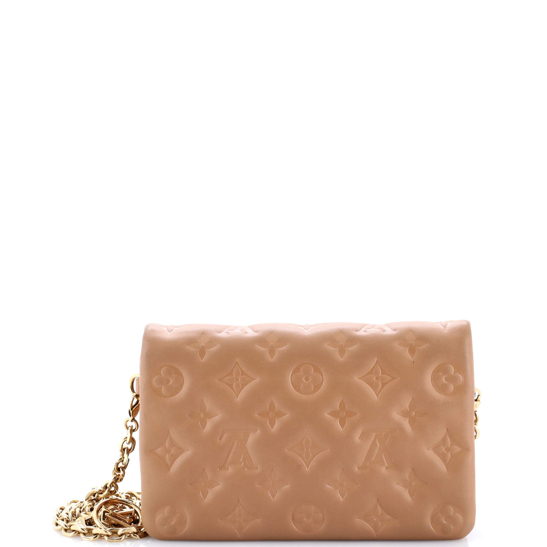 Coussin Pochette Monogram Embossed Lambskin