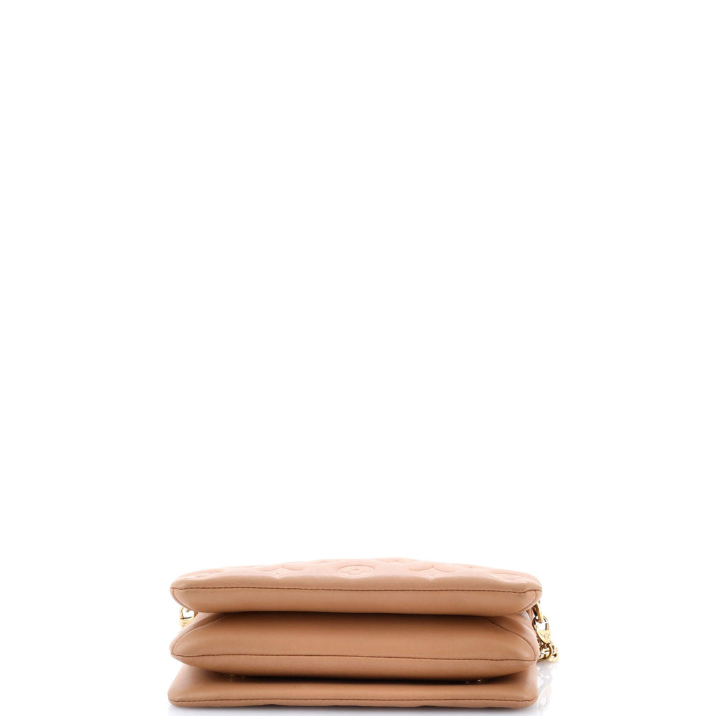 Coussin Pochette Monogram Embossed Lambskin