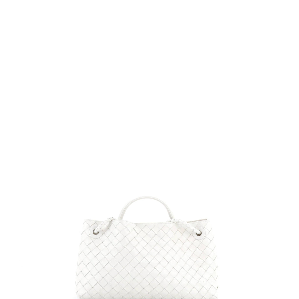 Andiamo East West Top Handle Bag Intrecciato Nappa Small