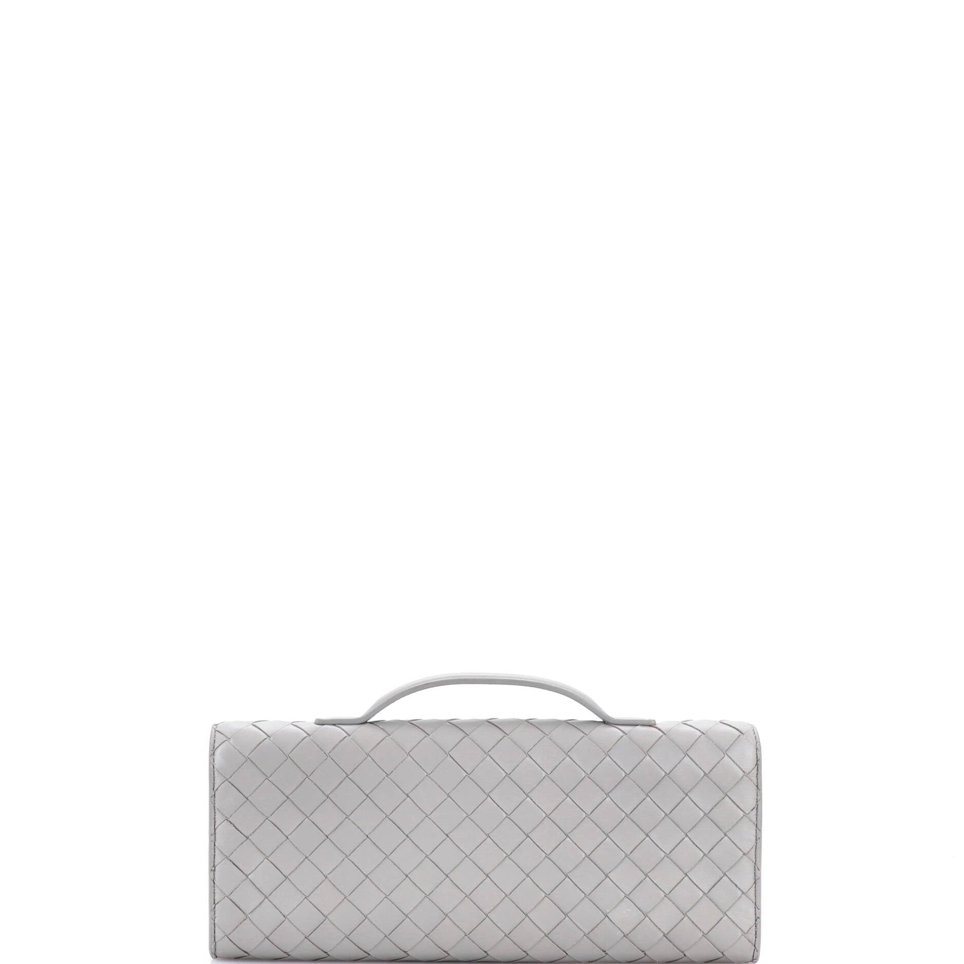 Andiamo Top Handle Clutch Intrecciato Nappa Long