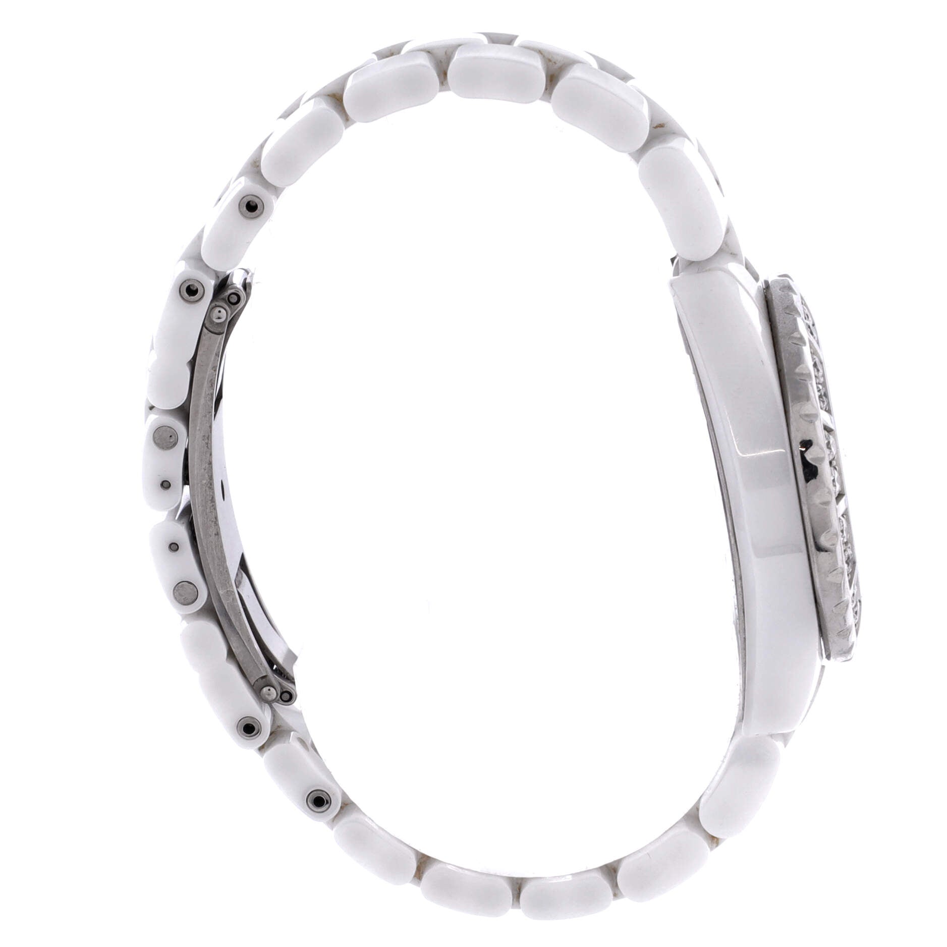 J12 Quartz Watch Ceramic and Stainless Steel with Diamond Bezel and Markers 33