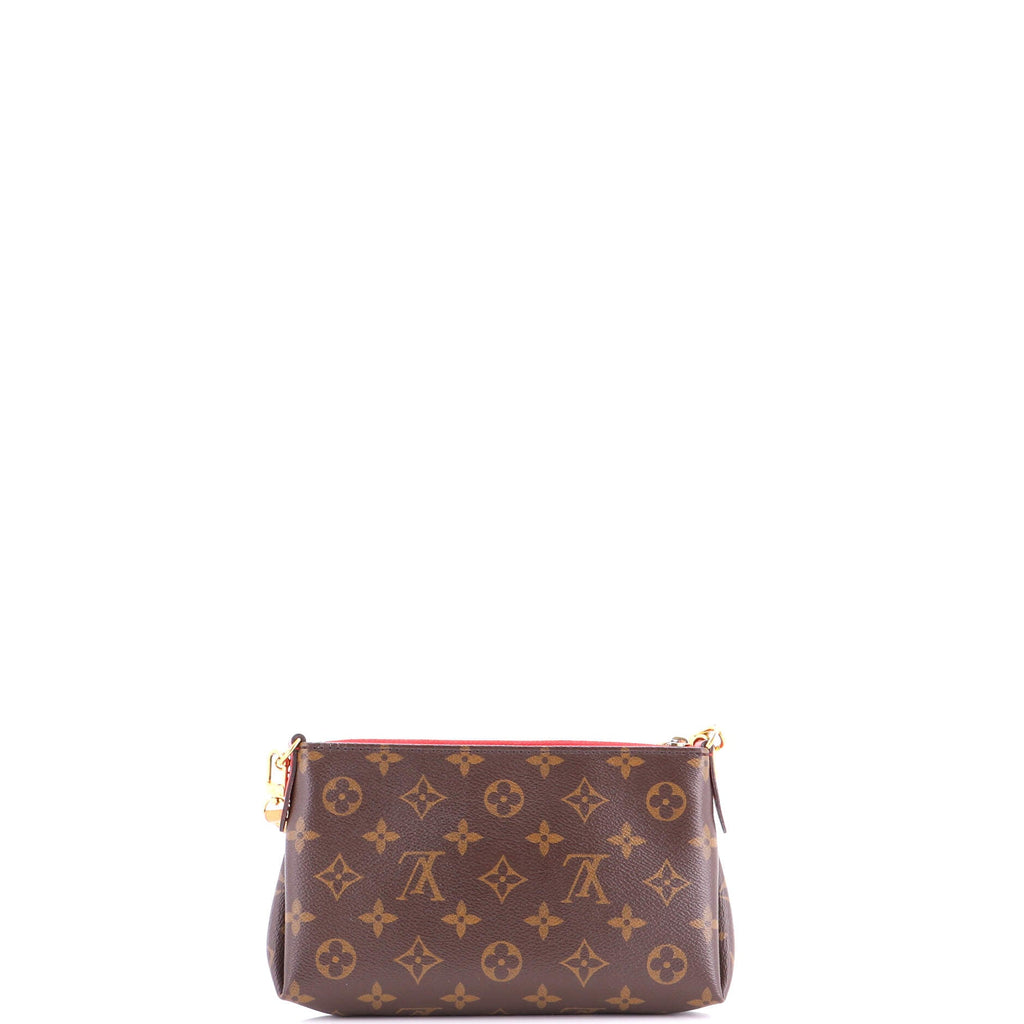 Pallas Clutch Monogram Canvas with Leather