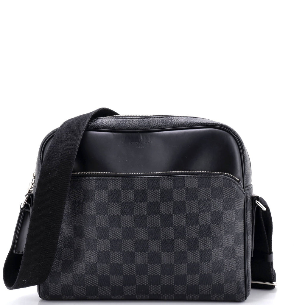 Dayton Reporter Bag Damier Graphite PM