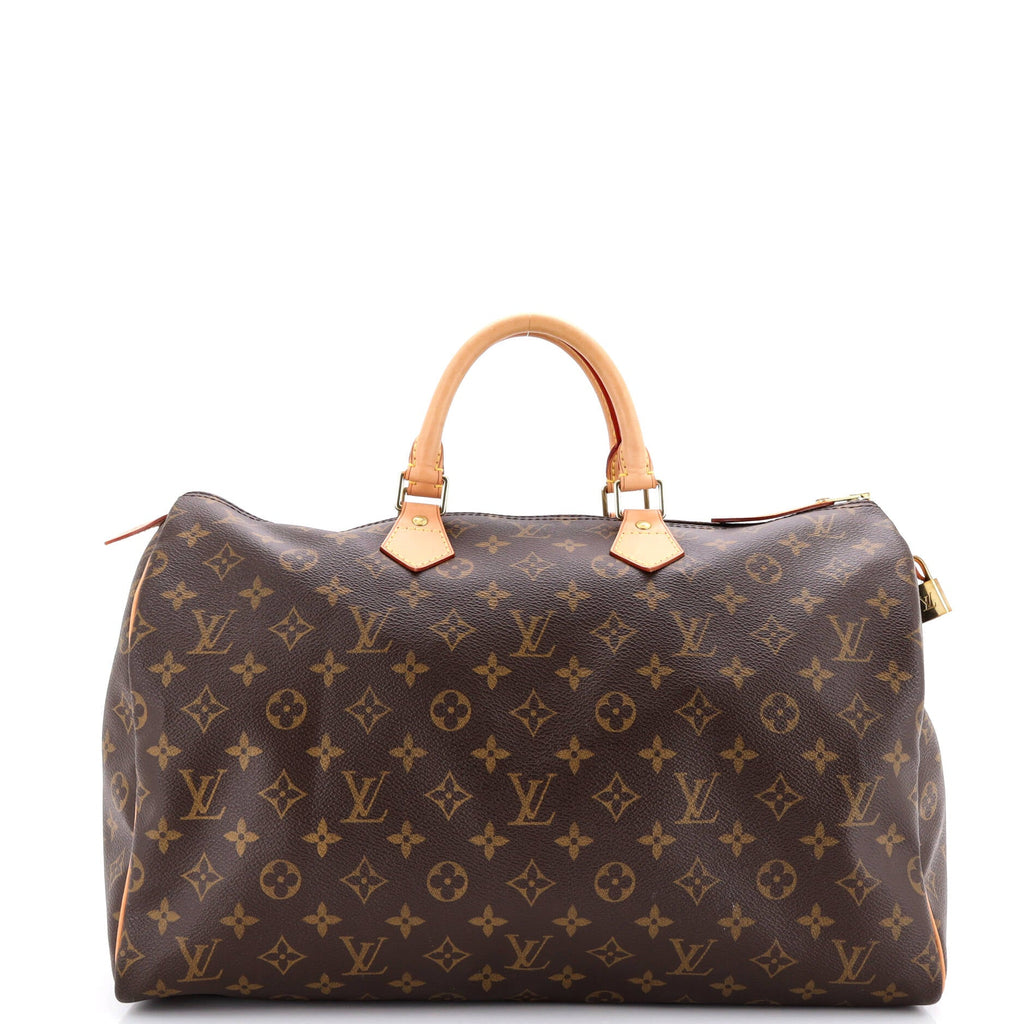Speedy Bandouliere Bag Monogram Canvas 40