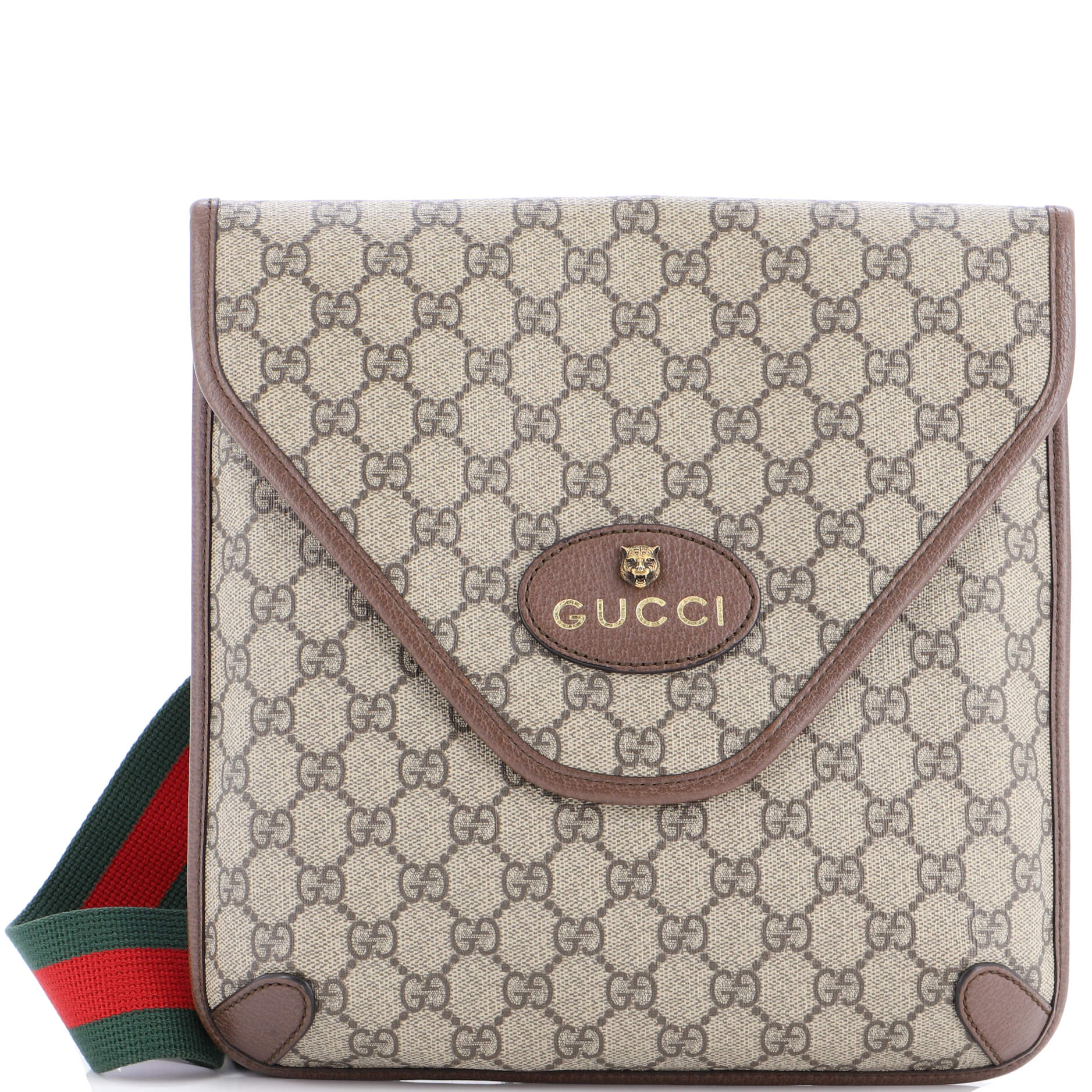 Neo Vintage Envelope Messenger GG Coated Canvas Medium