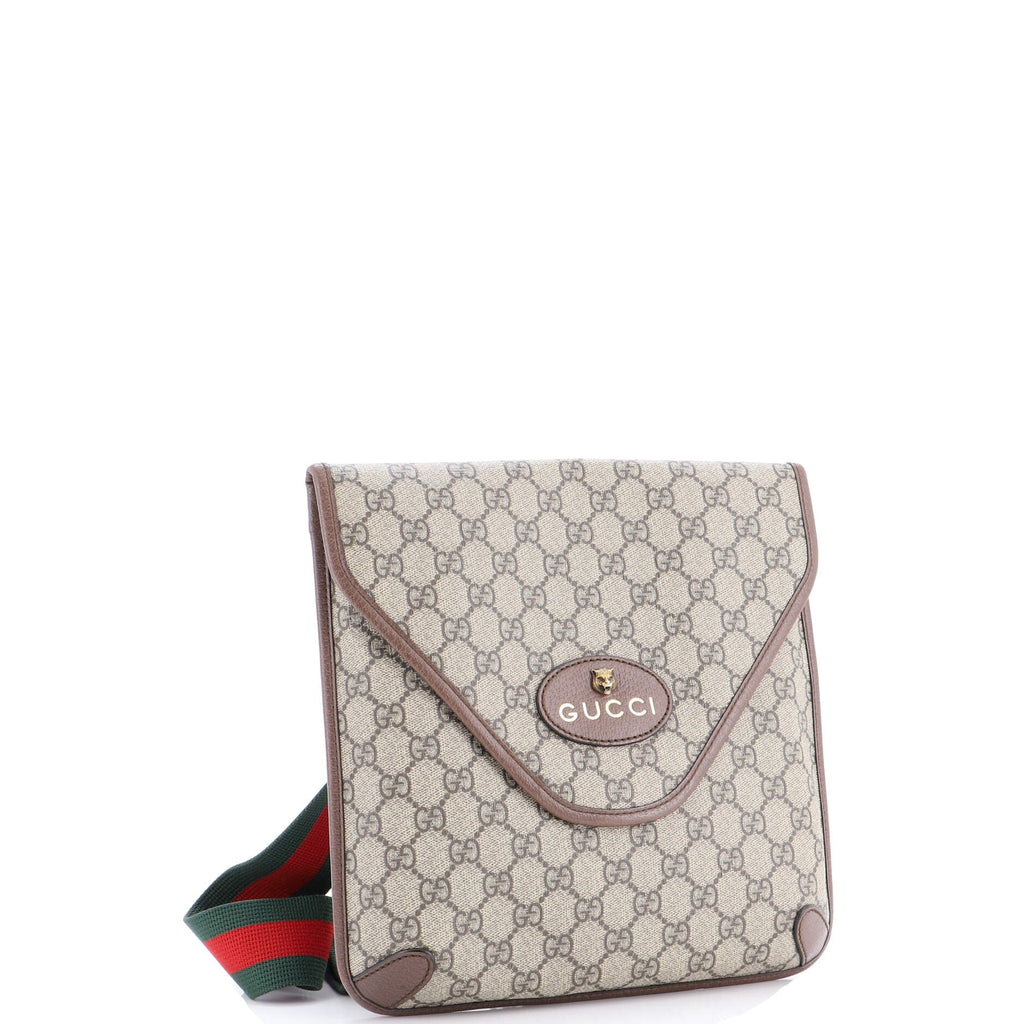 Neo Vintage Envelope Messenger GG Coated Canvas Medium