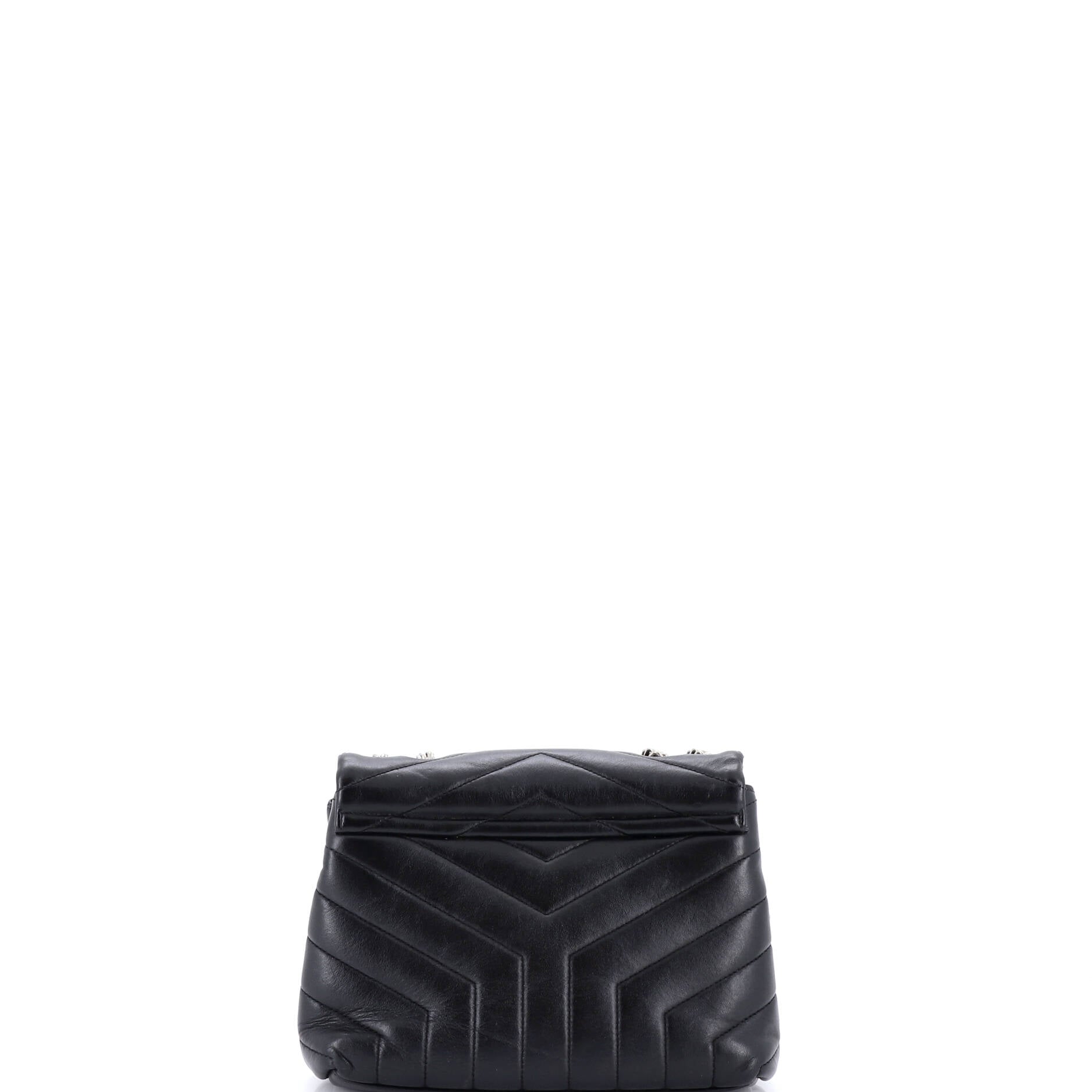 Loulou Shoulder Bag Matelasse Chevron Leather Small