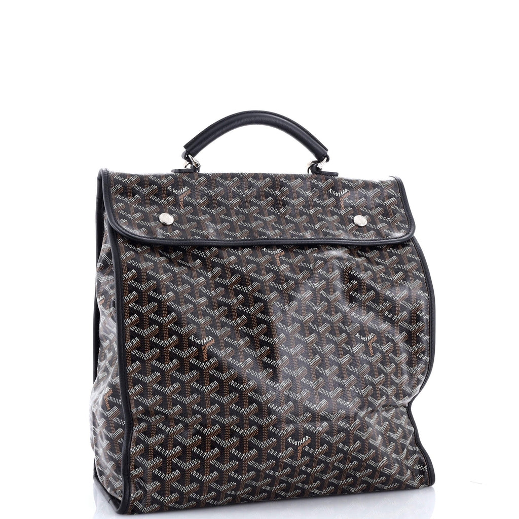 Saint Leger Briefcase Backpack Coated Canvas
