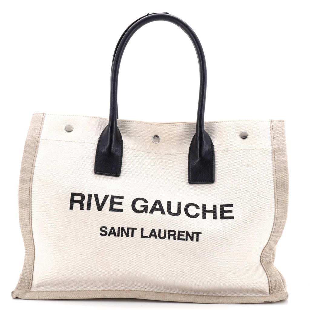 Rive Gauche Shopper Tote Canvas Small