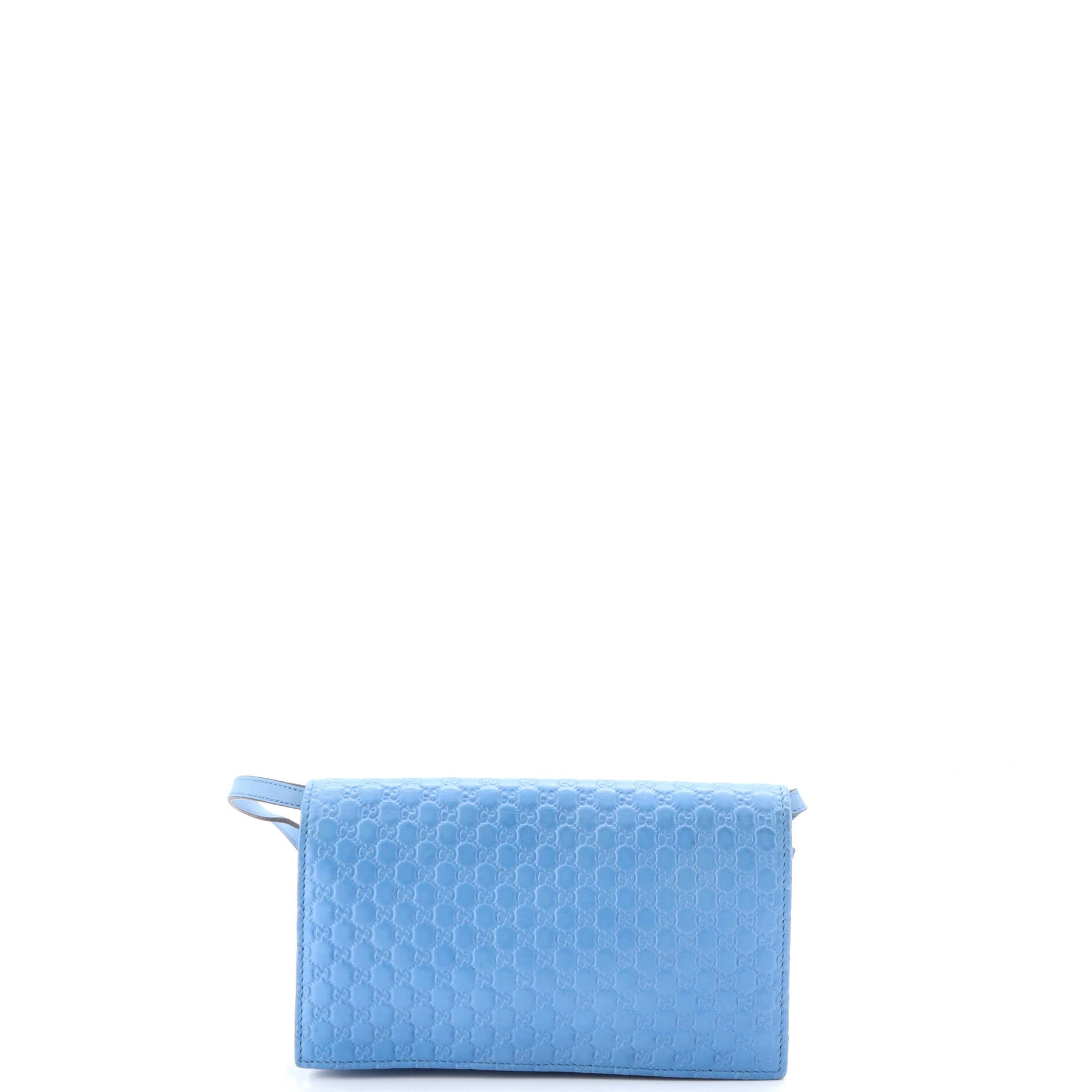 Wallet on Strap Microguccissima Leather