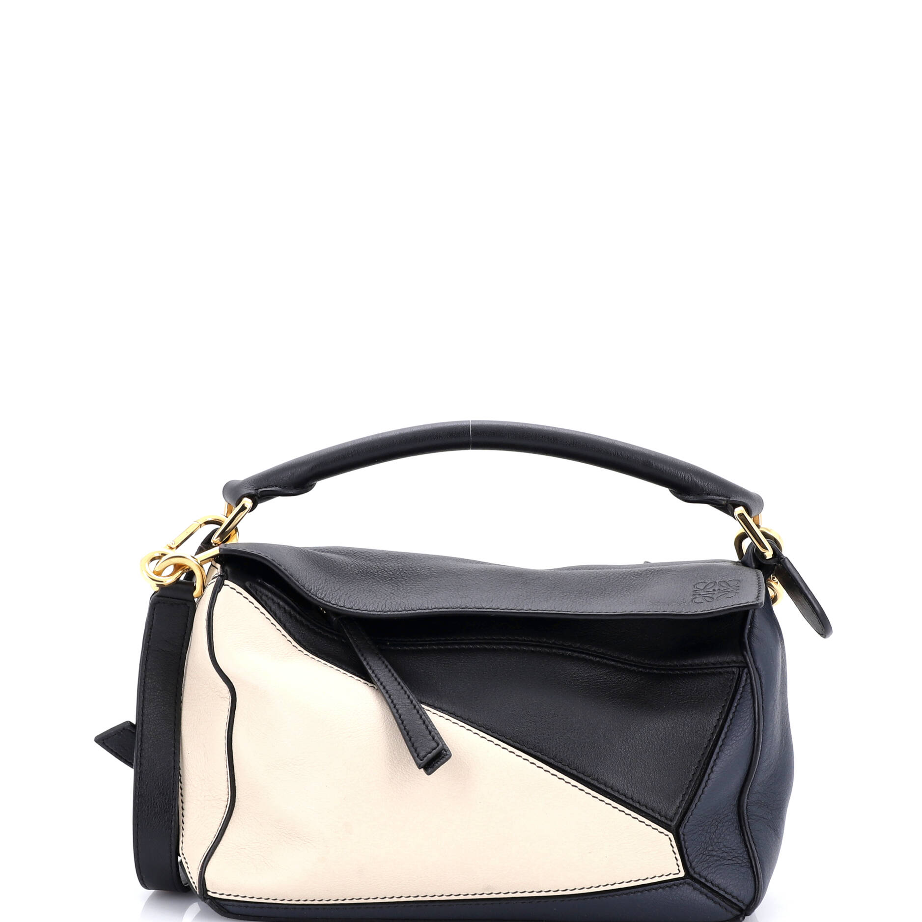 Puzzle Bag Leather Small