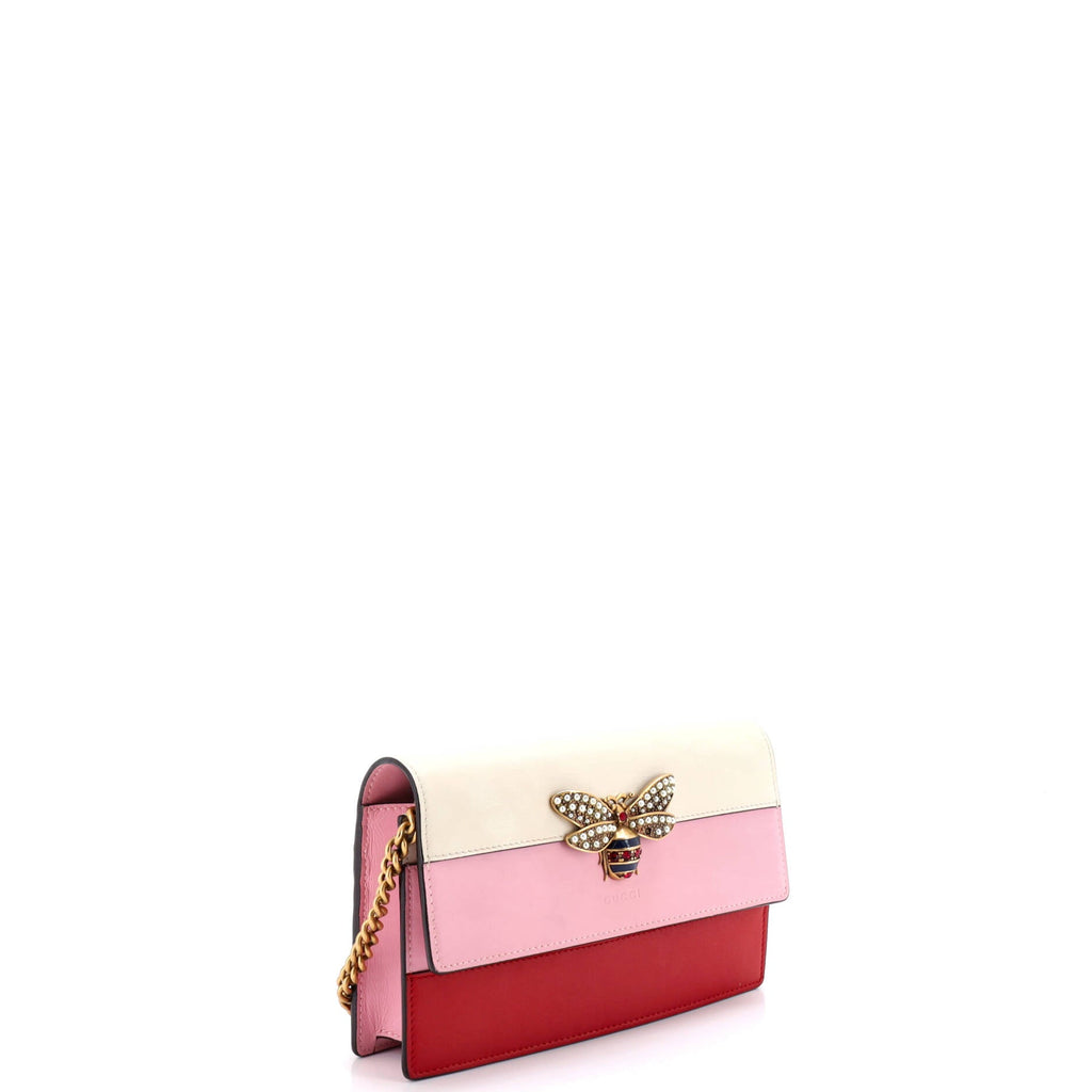 Queen Margaret Chain Wallet Leather Mini