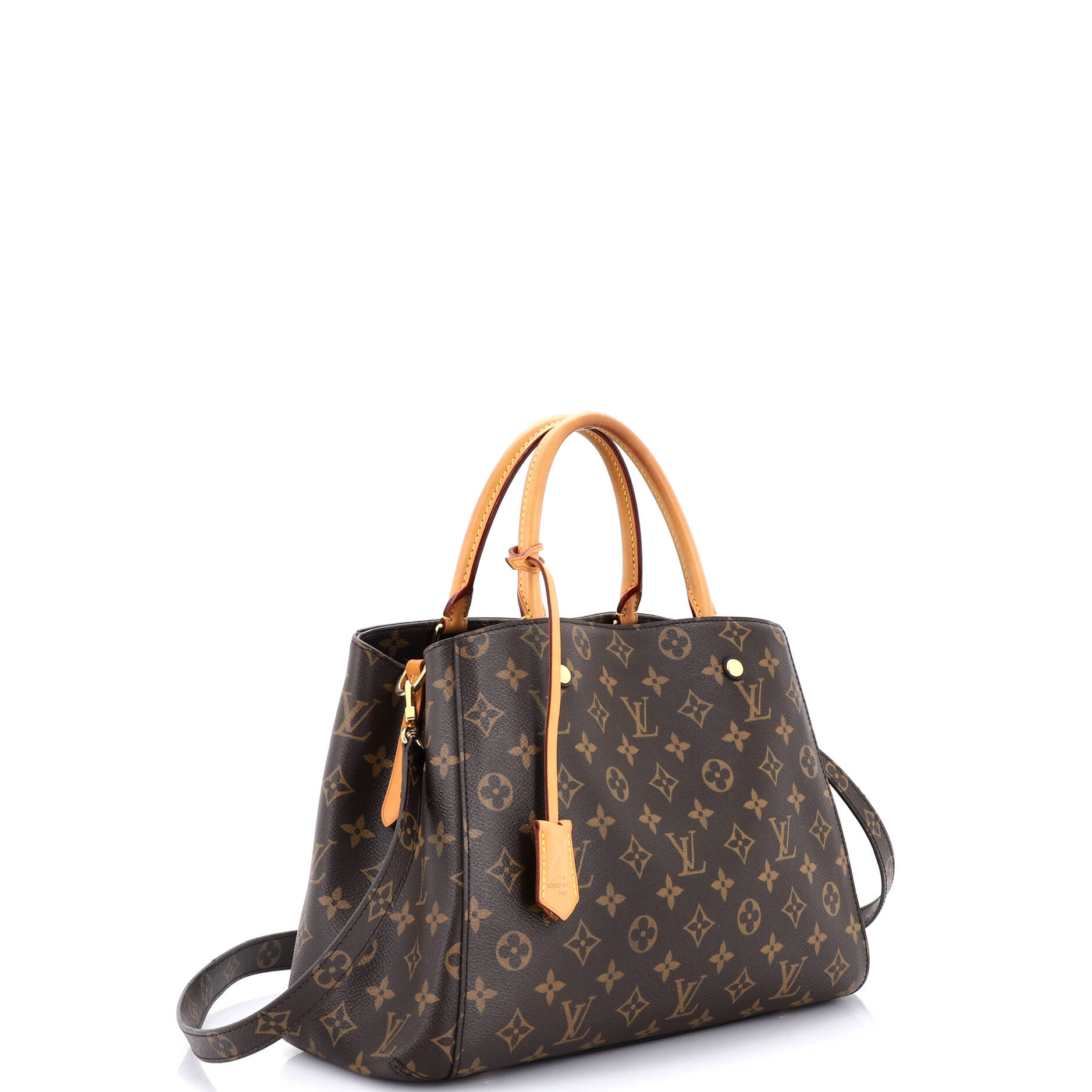 Montaigne Handbag Monogram Canvas BB