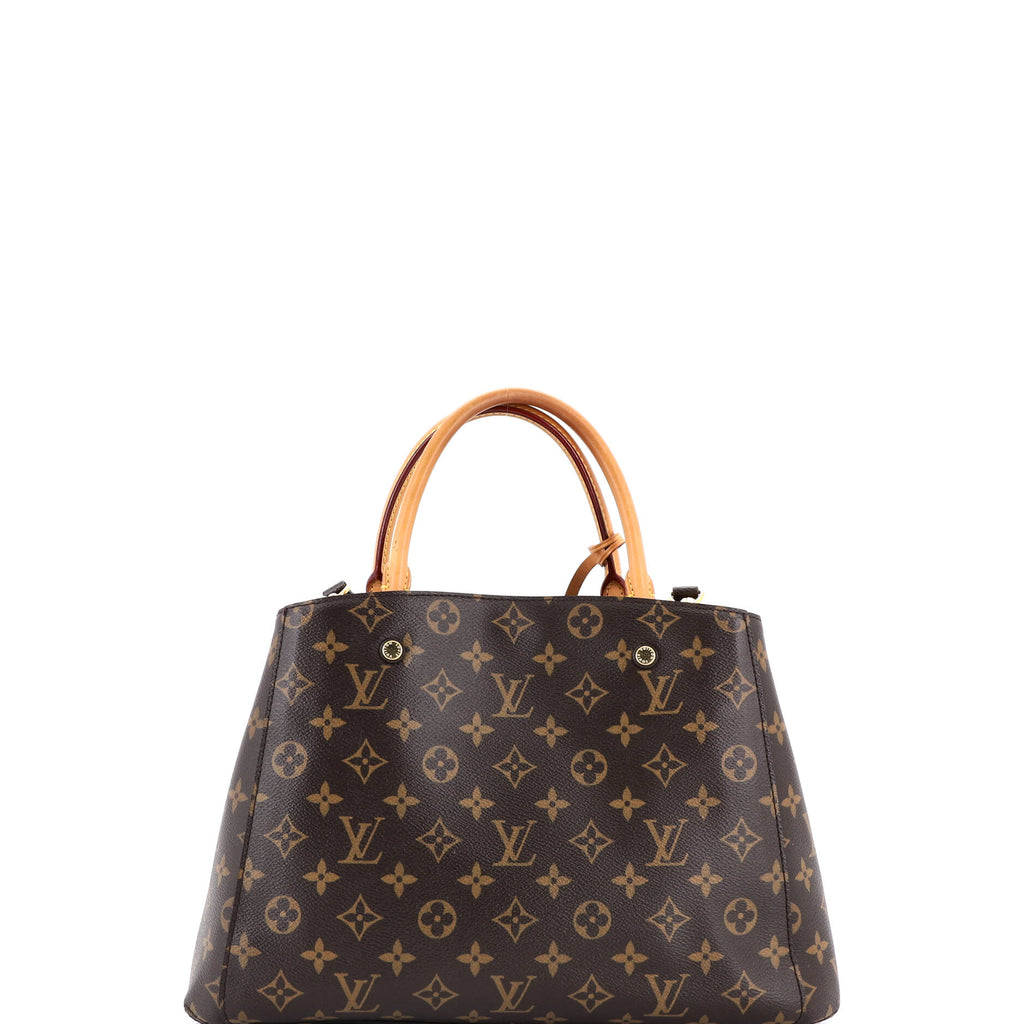 Montaigne Handbag Monogram Canvas BB