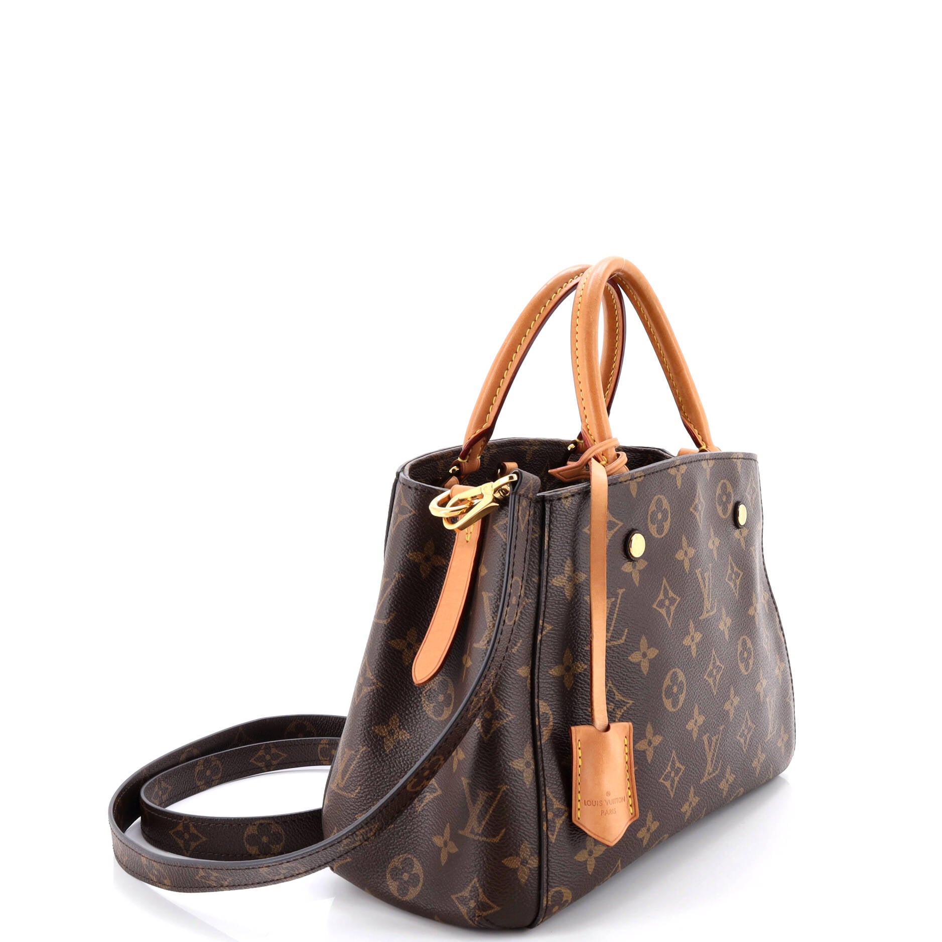 Montaigne Handbag Monogram Canvas BB