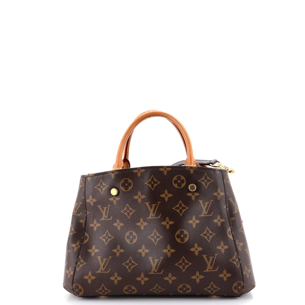 Montaigne Handbag Monogram Canvas BB