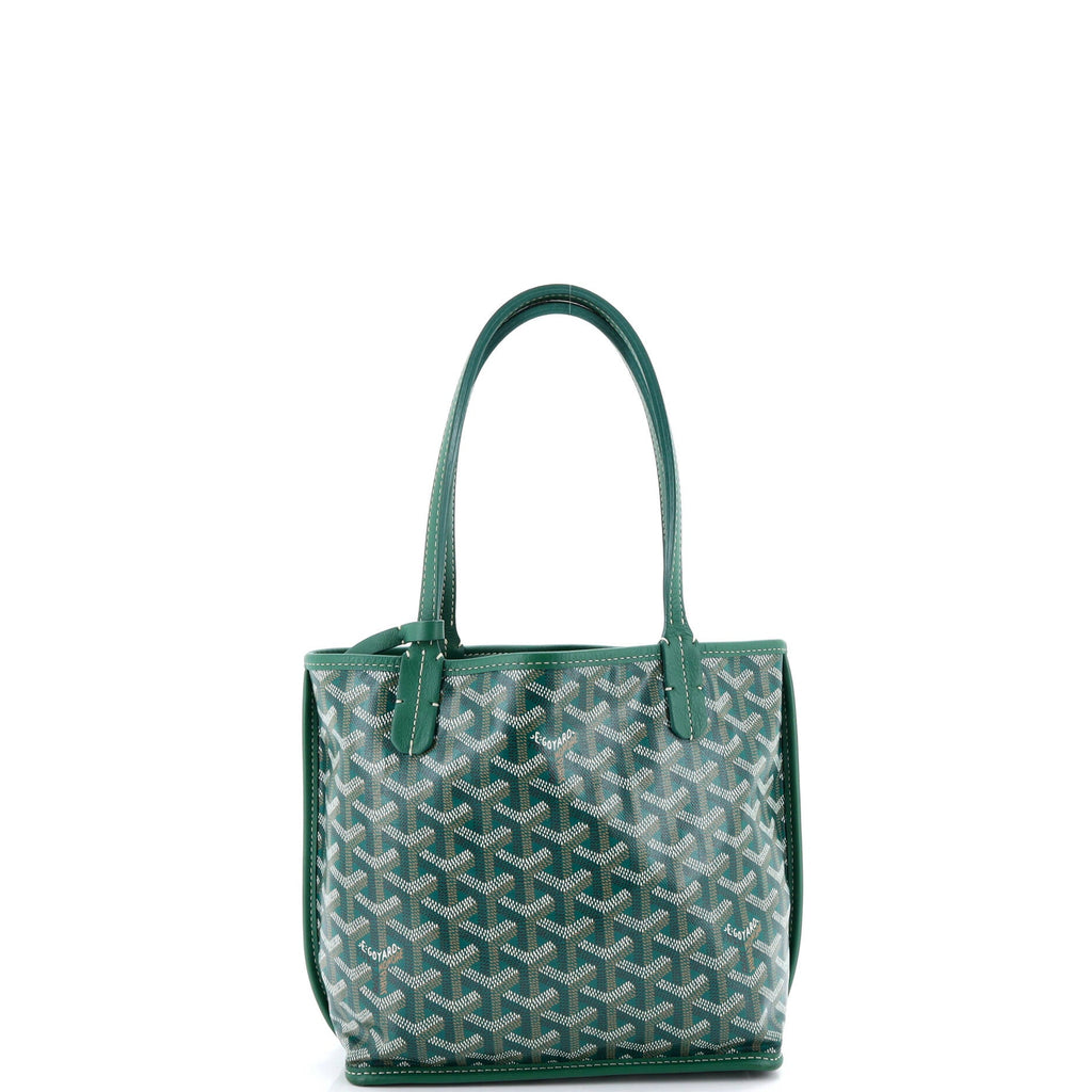 Anjou Reversible Tote Coated Canvas Mini