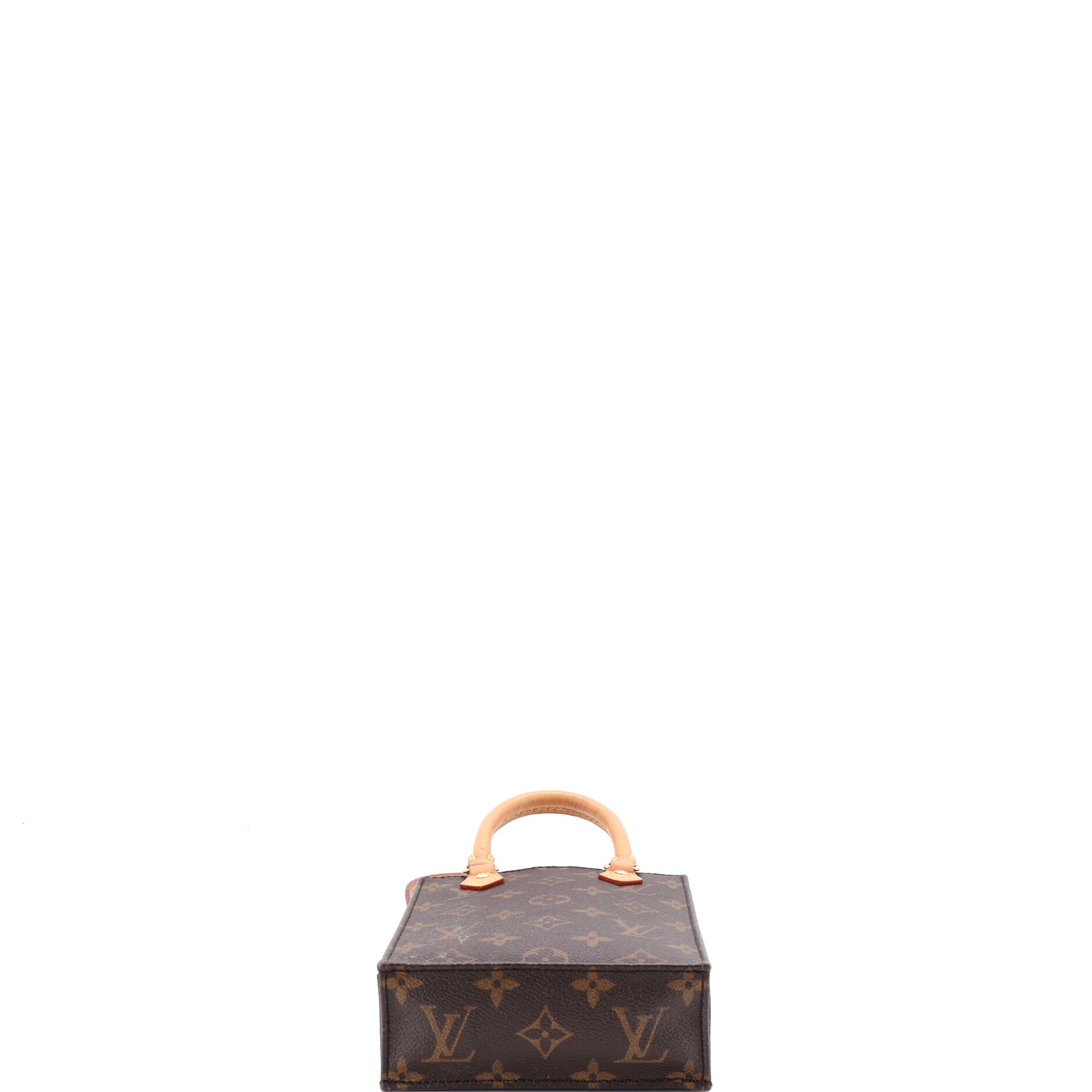 Petit Sac Plat Bag Monogram Canvas