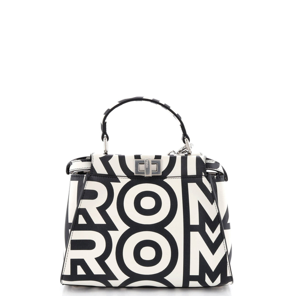 x Marc Jacobs Peekaboo Bag Printed Leather Mini