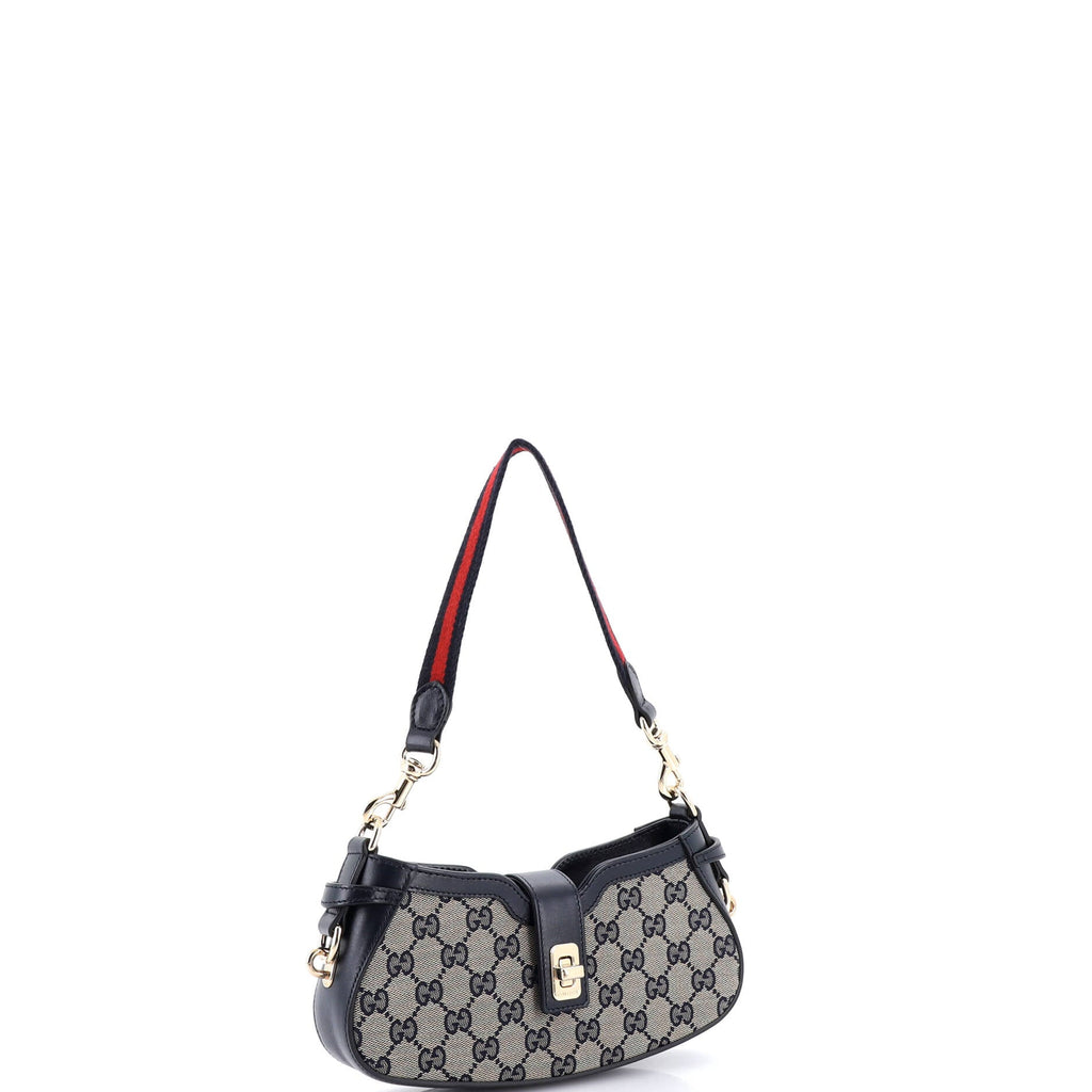 Moon Side Shoulder Bag GG Canvas Mini