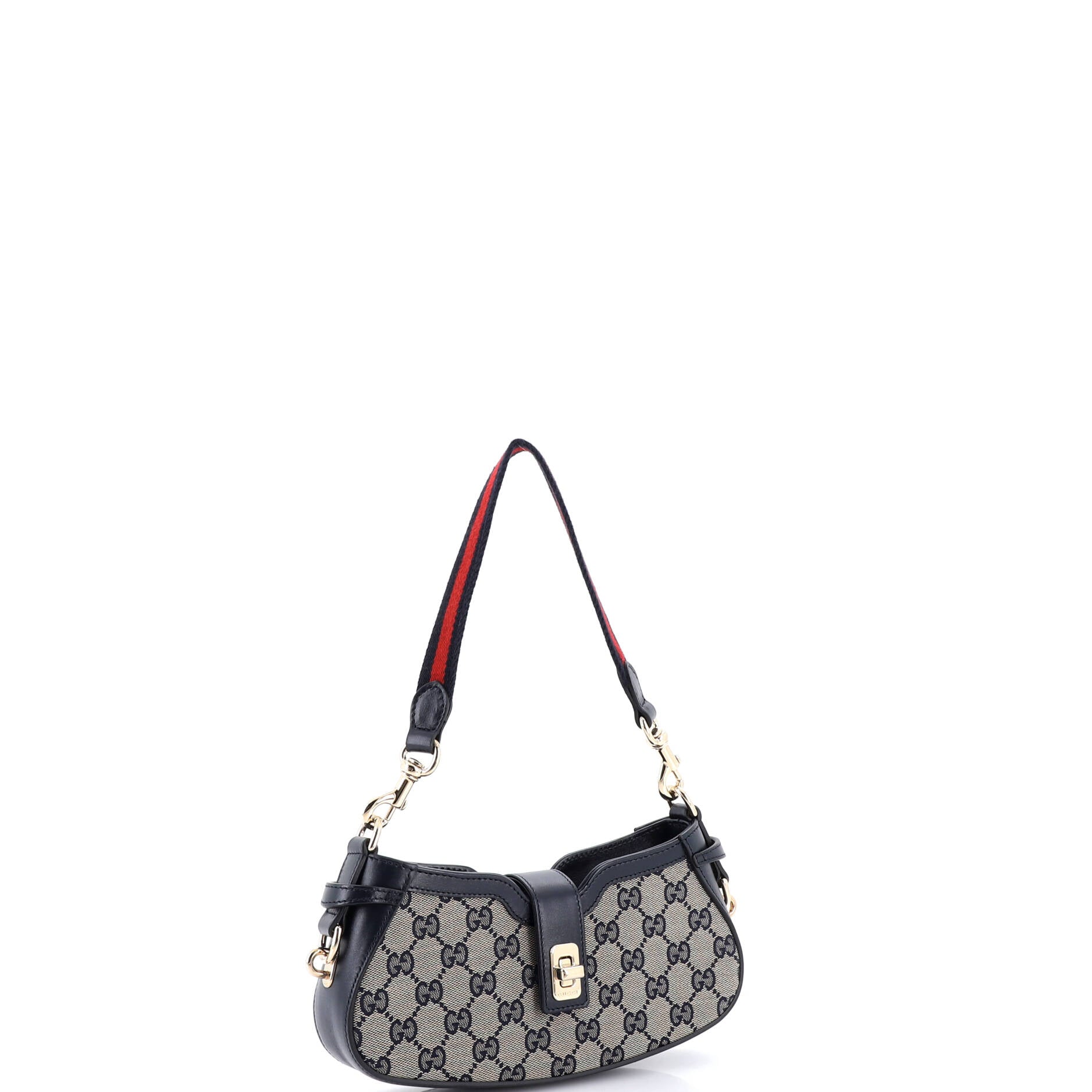 Moon Side Shoulder Bag GG Canvas Mini