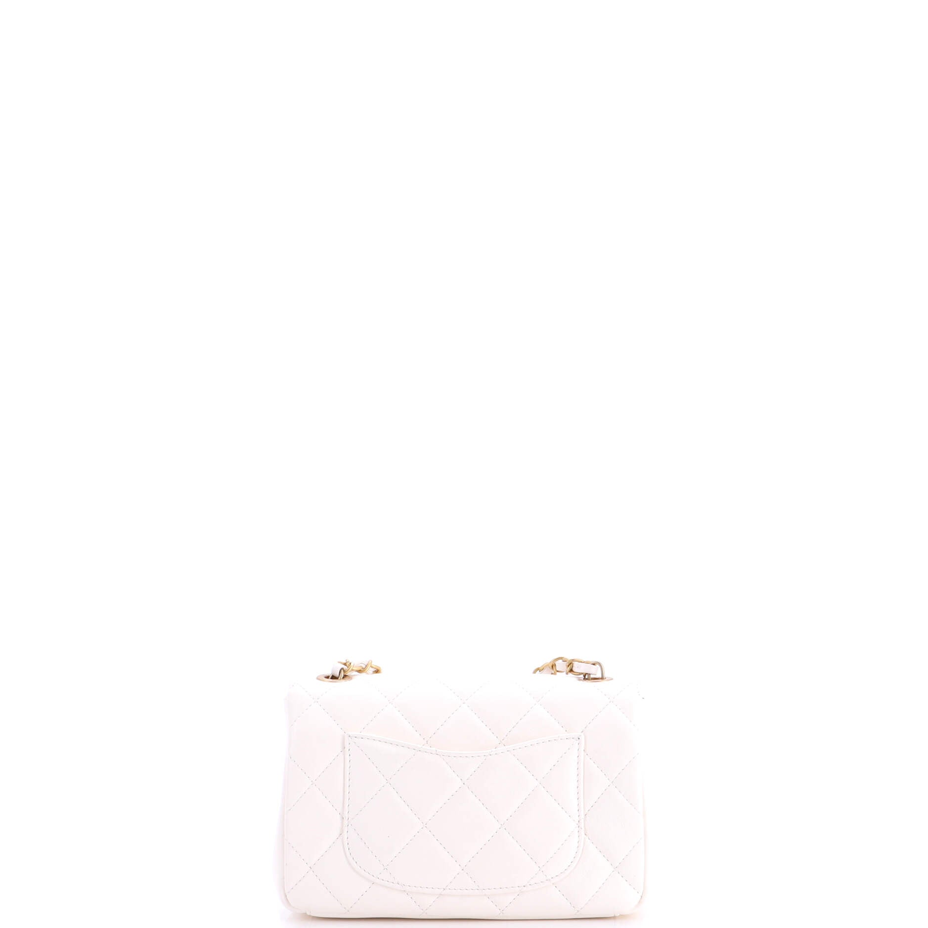 Paris Monaco Flap Bag Quilted Lambskin Mini