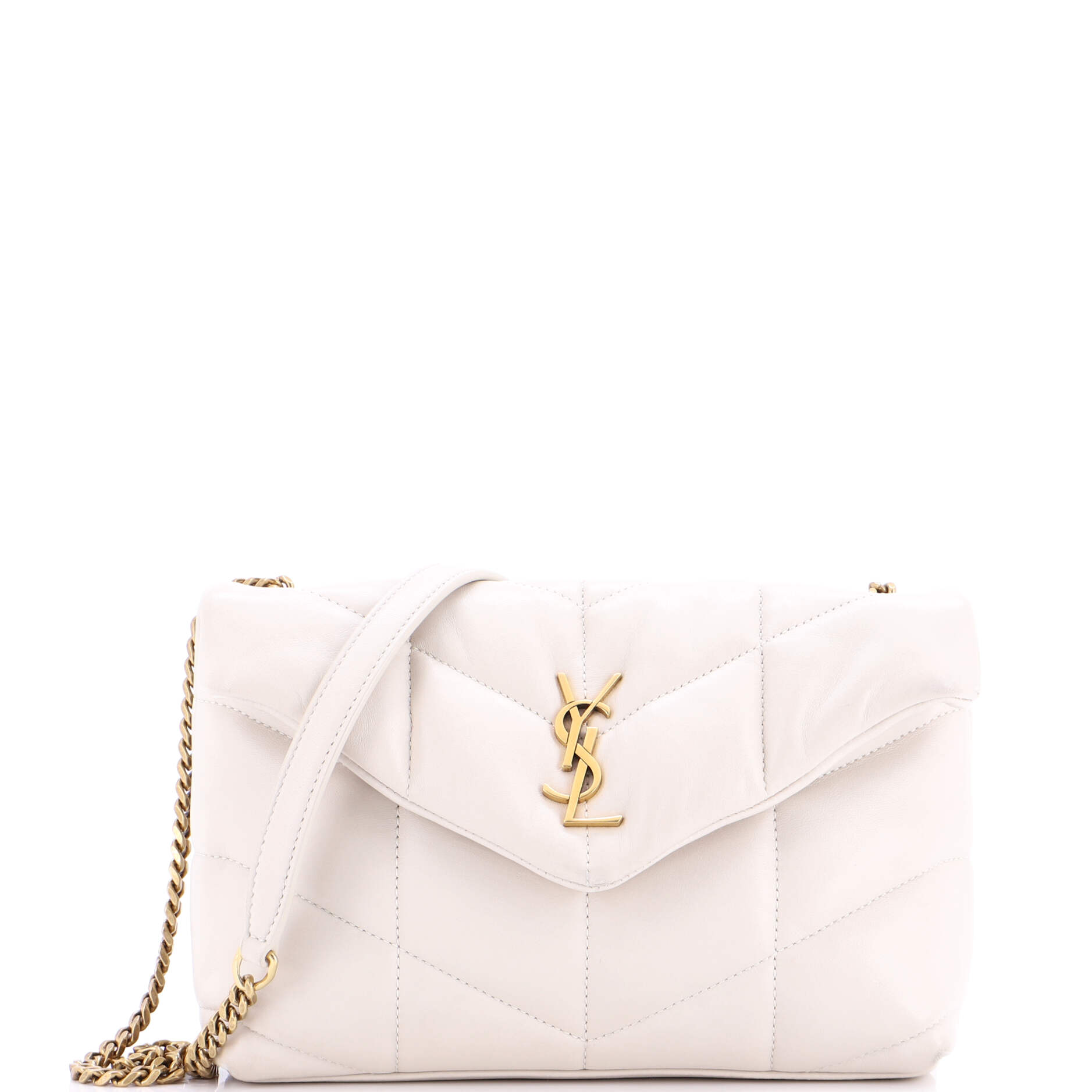Loulou Puffer Shoulder Bag Quilted Canvas Mini