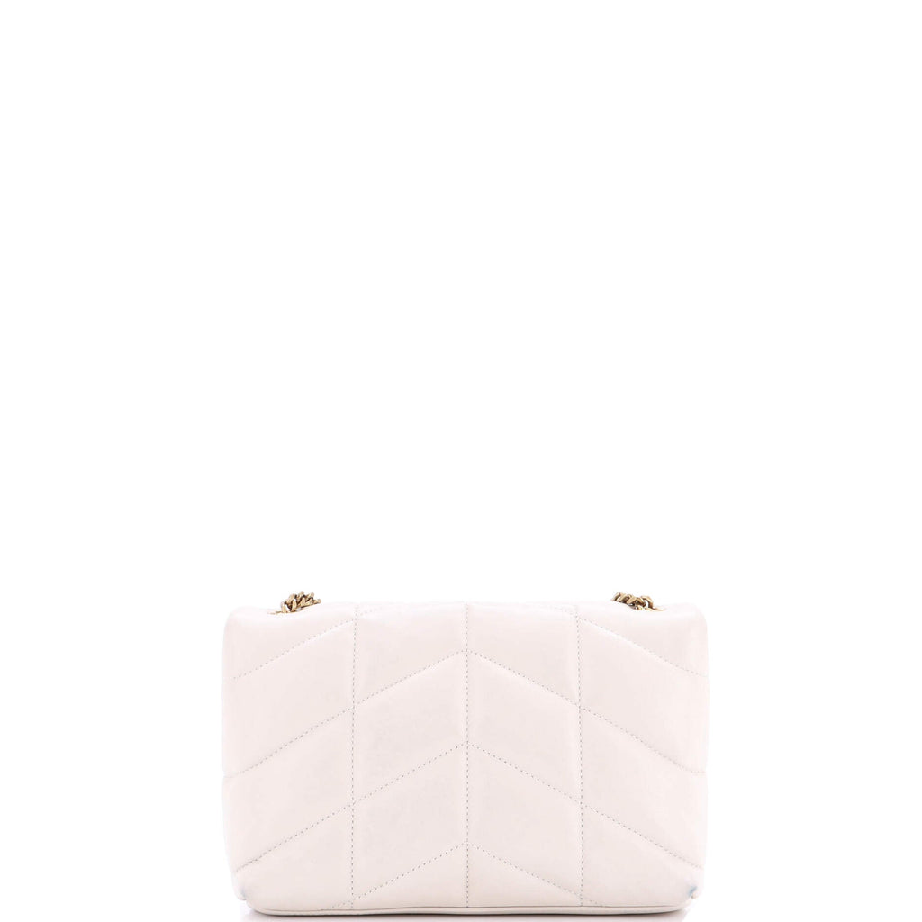 Loulou Puffer Shoulder Bag Quilted Canvas Mini
