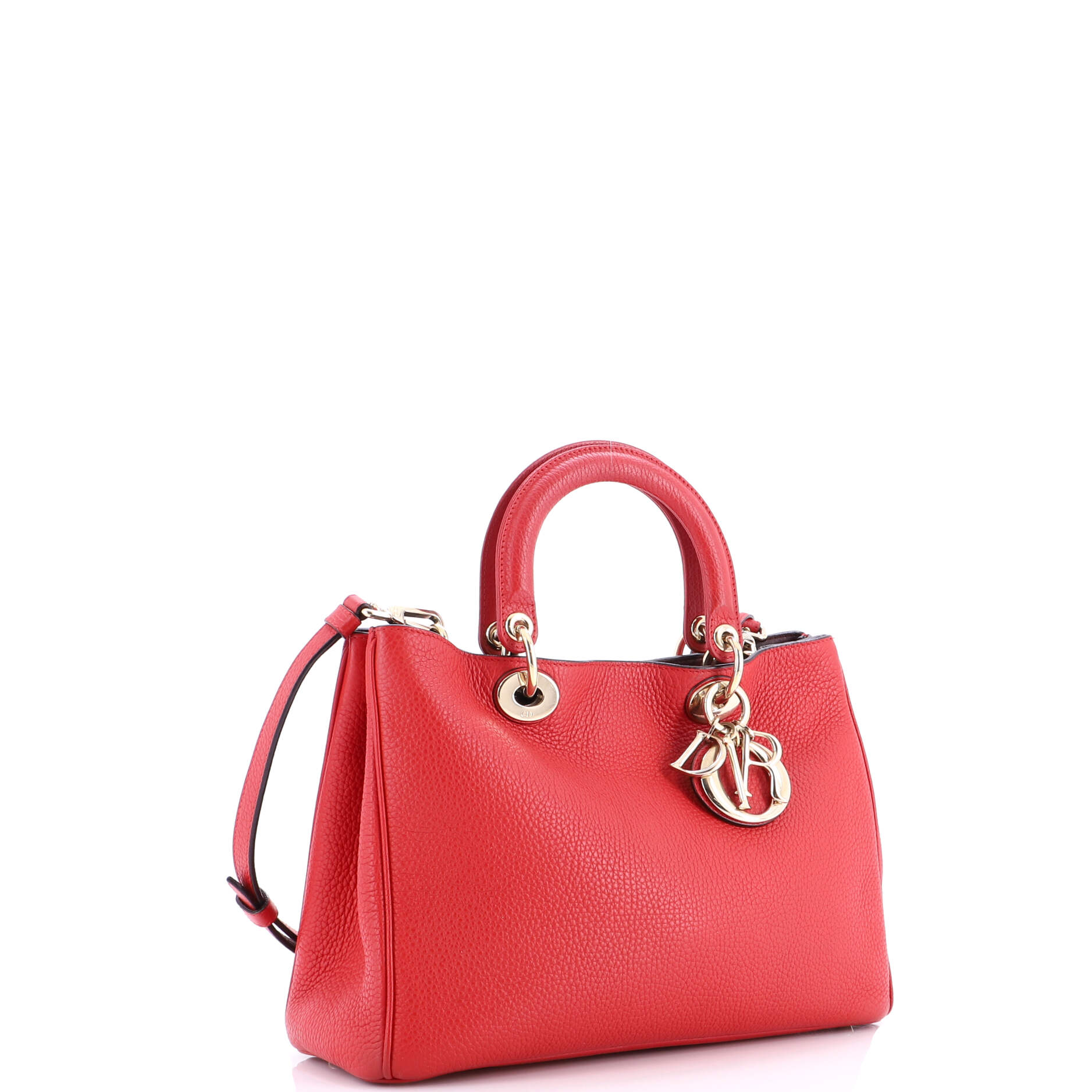 Diorissimo Tote Pebbled Leather Medium