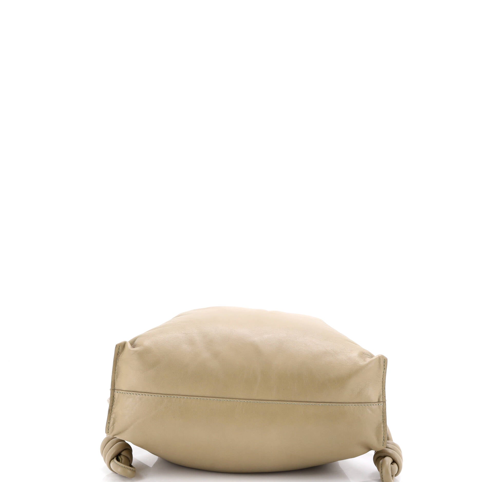 Flamenco Knot Clutch Leather Medium