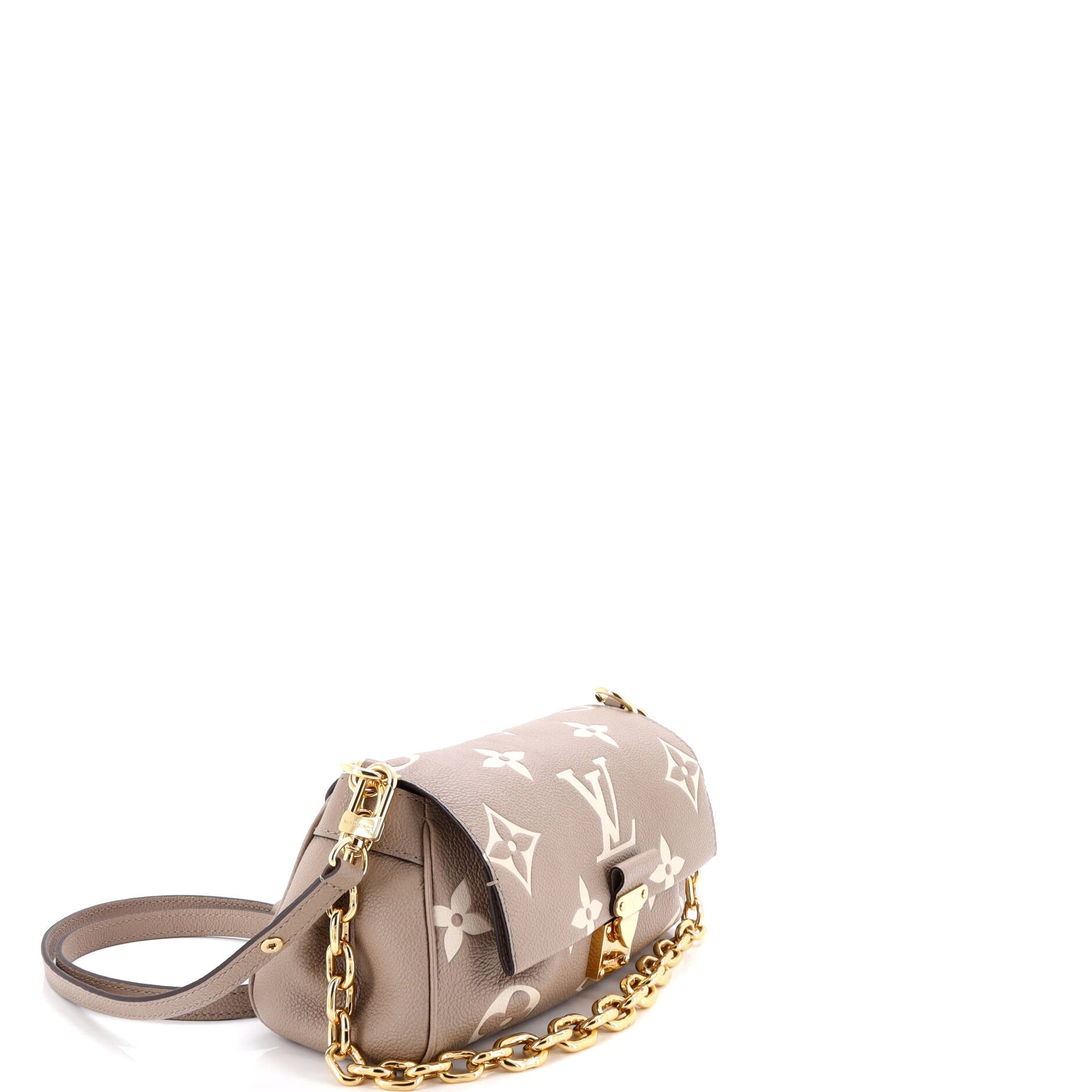 Favorite NM Handbag Bicolor Monogram Empreinte Giant