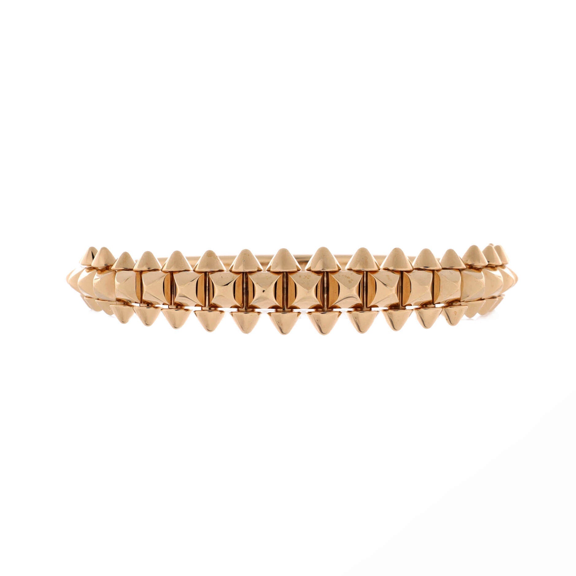 Clash de Cartier Bangle Bracelet 18K Rose Gold Large 17