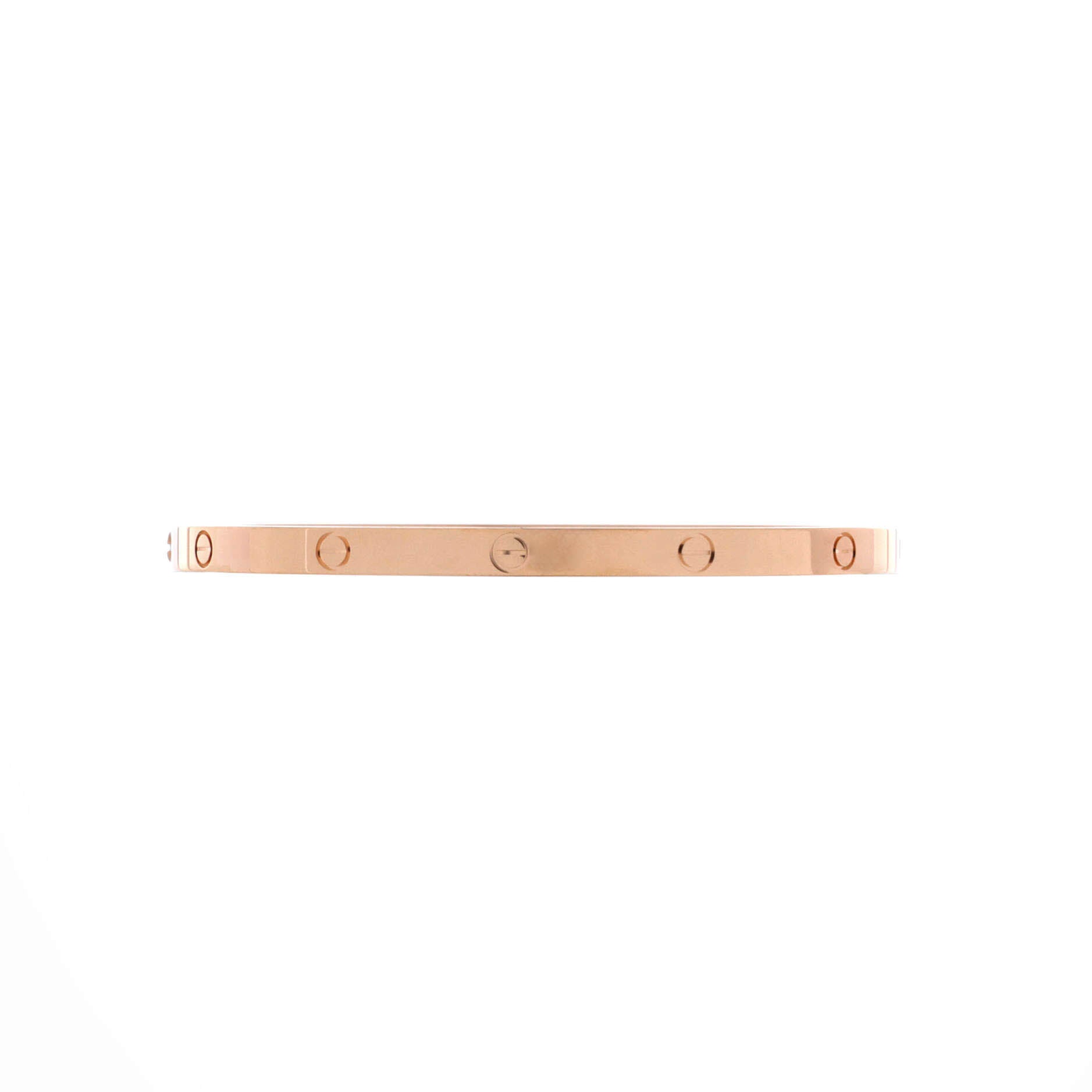 Love Bracelet 18K Rose Gold Small 16