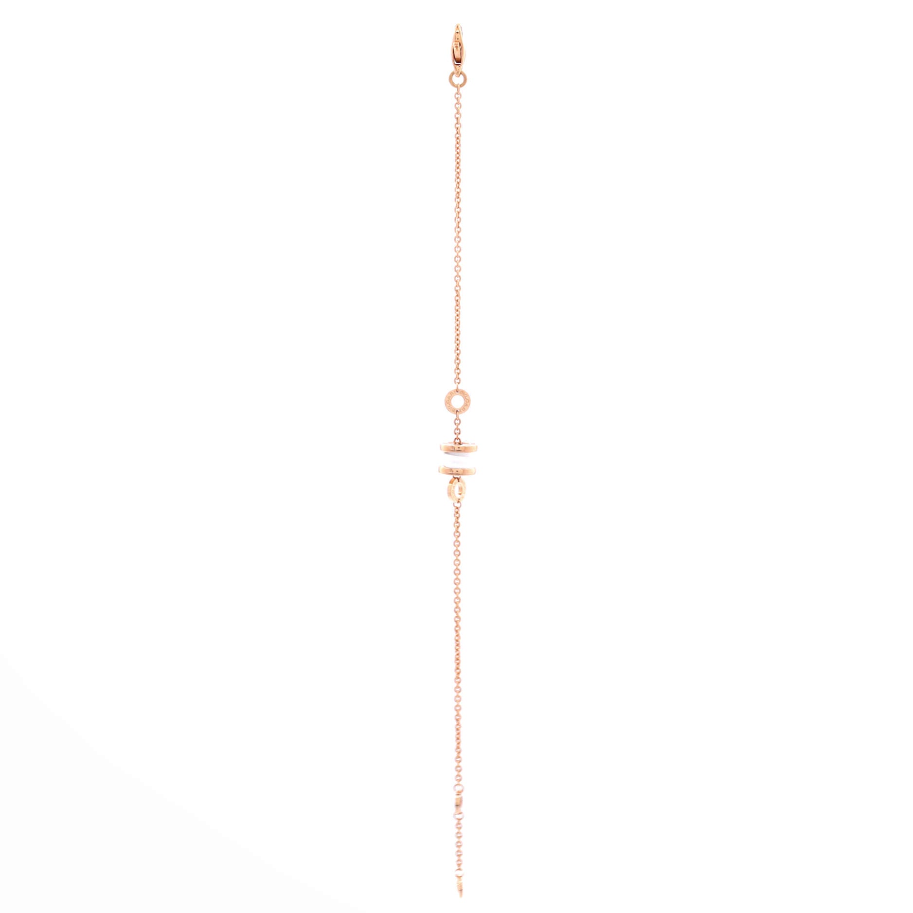 B.Zero1 Soft Bracelet 18K Rose Gold with Ceramic