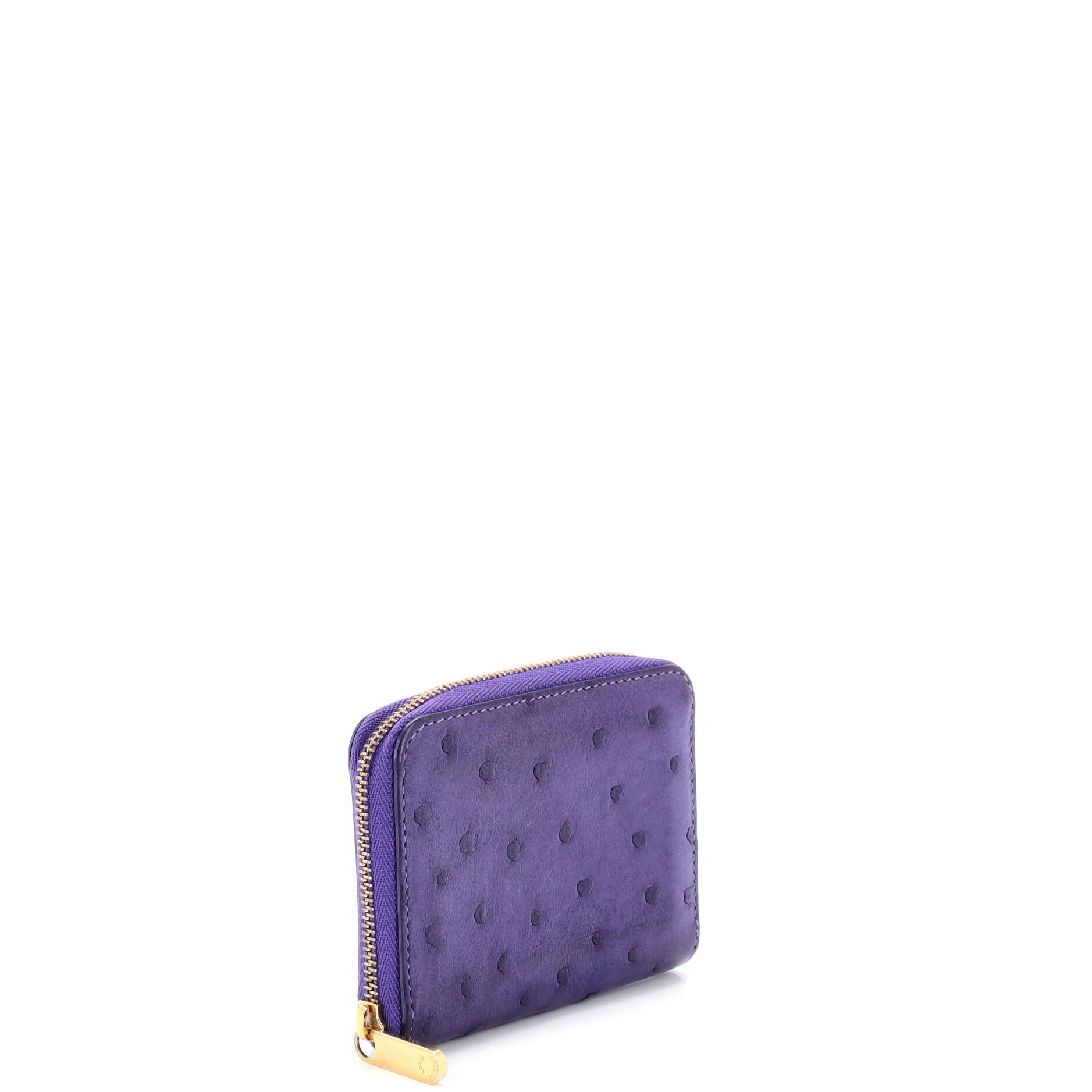 Zippy Coin Purse Ostrich