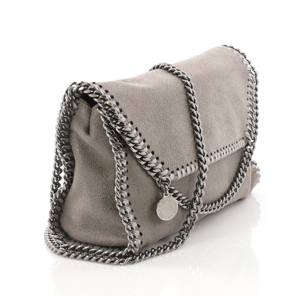 Falabella Clutch on Chain Shaggy Deer