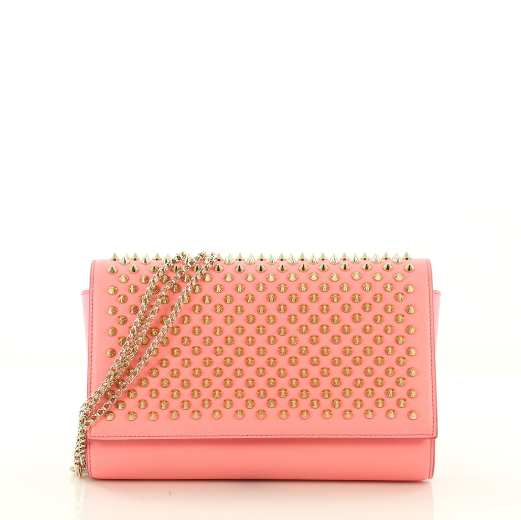 Paloma Clutch Spiked Leather